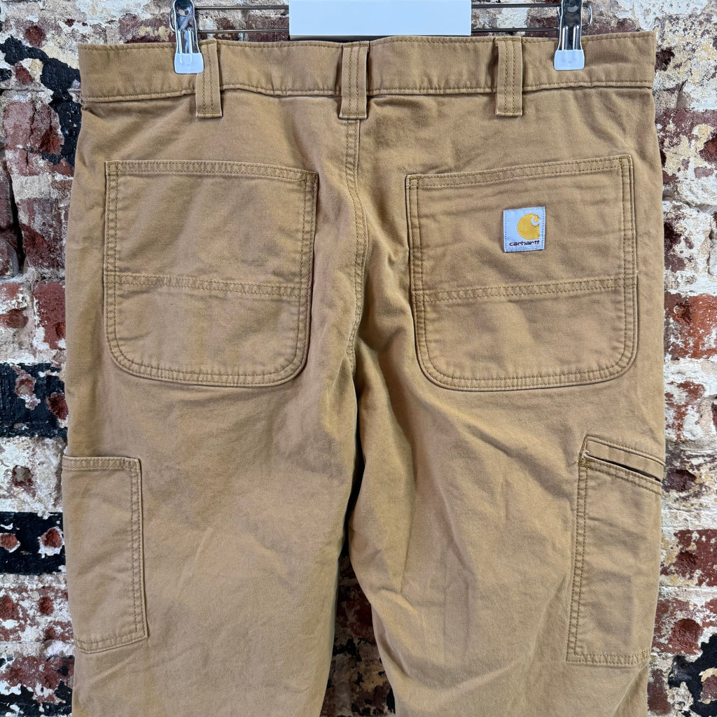Carhartt Double Knee Brown Pants Mens 36x32