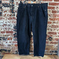 Levi's Mens 44x29 Black Jeans