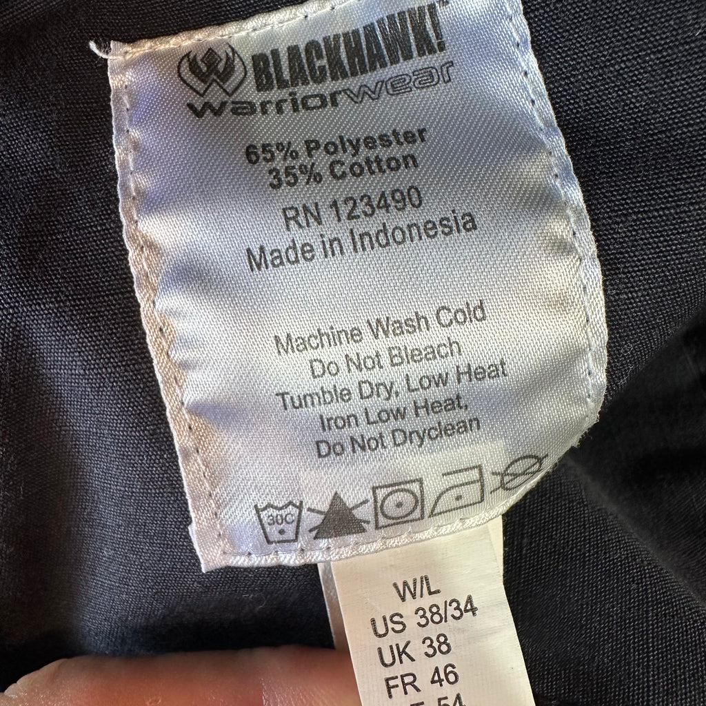 Blackhawk Mens 38x34 Blue Cargo Pants