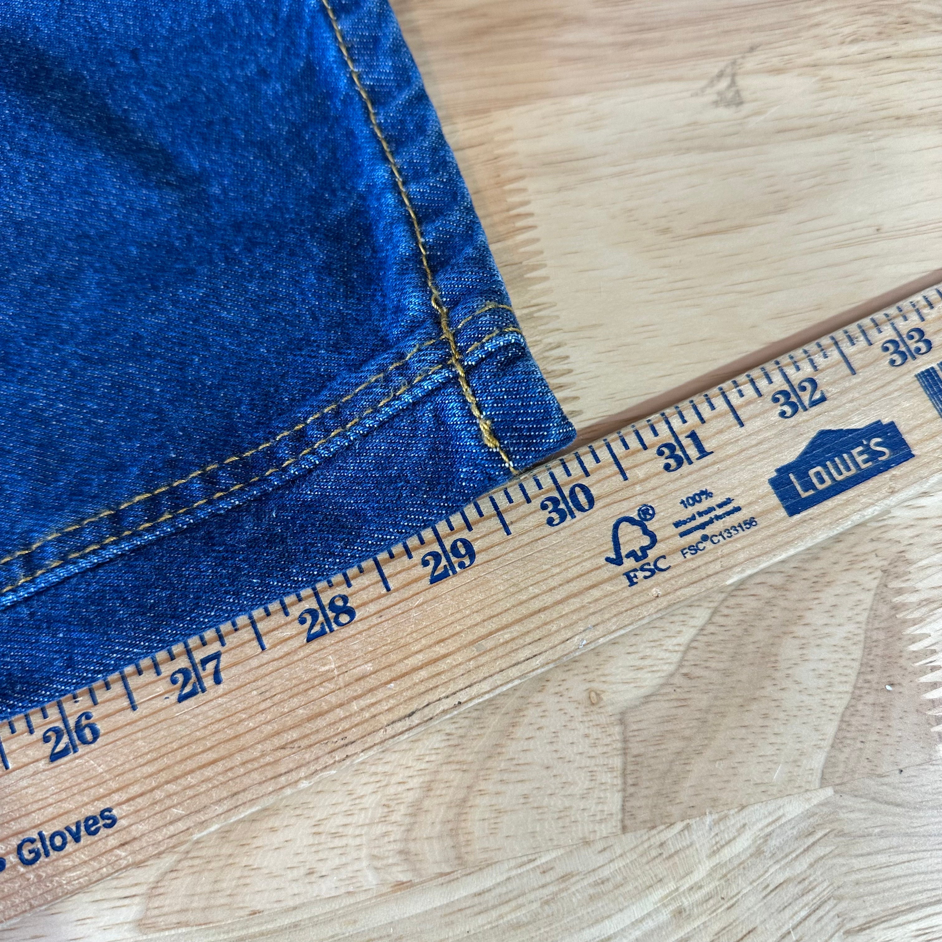 Carhartt Relaxed Fit Jeans Mens 30x30 blue Workwear 381-83 work denim 5 pocket