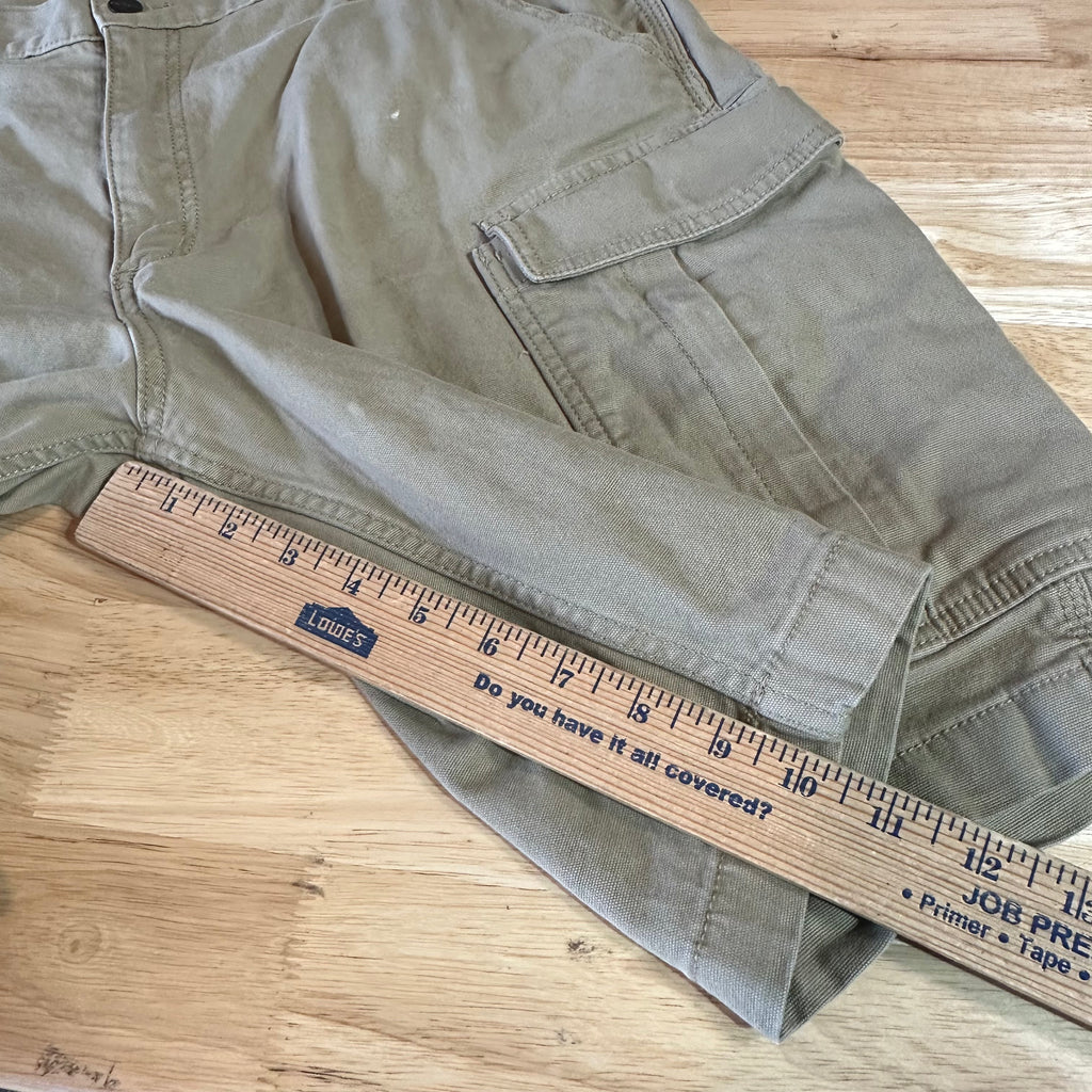 Carhartt Cargo Tan Shorts Mens 38