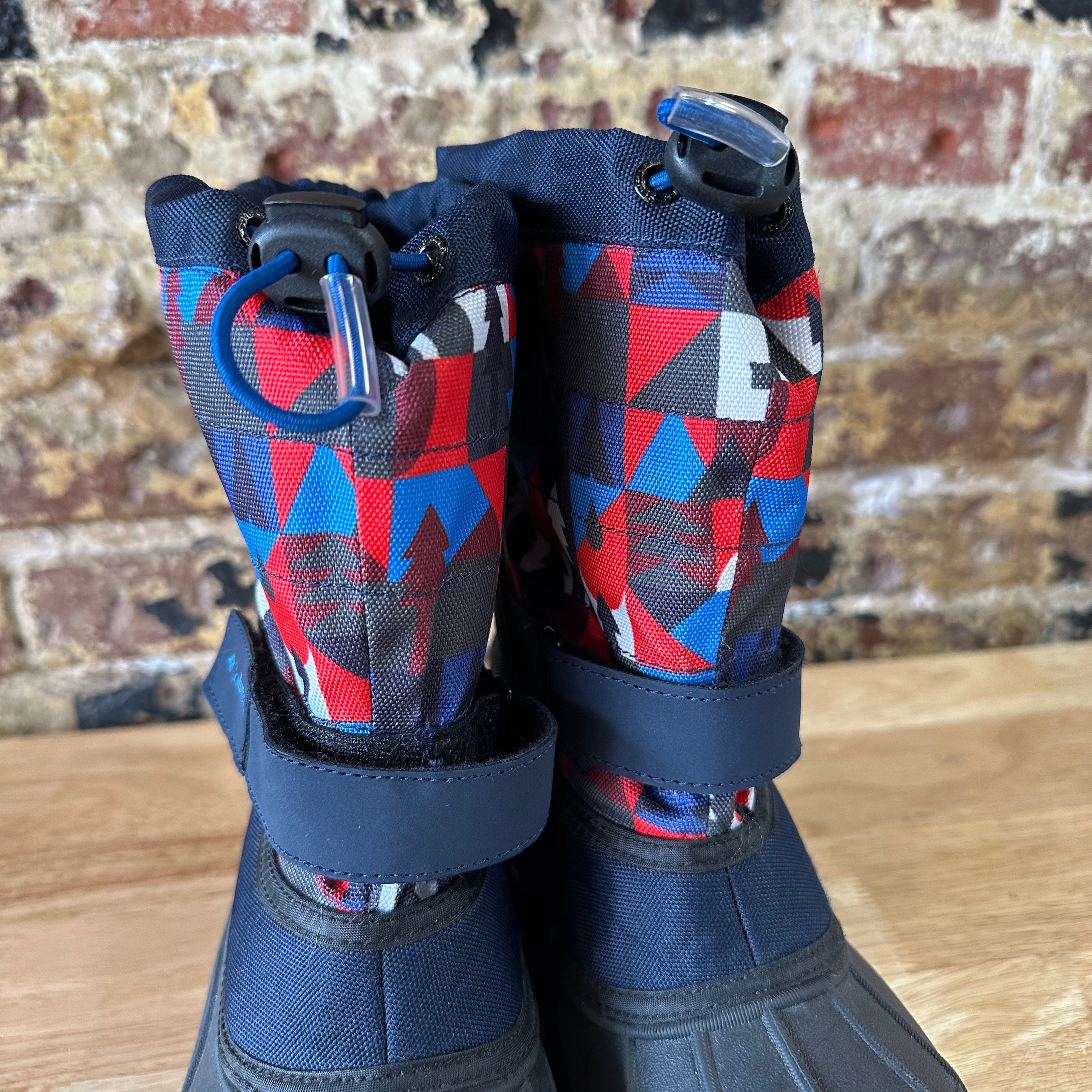 COLUMBIA Youth Kid Sz 1 POWDERBUG PLUS II Winter Snow Boots