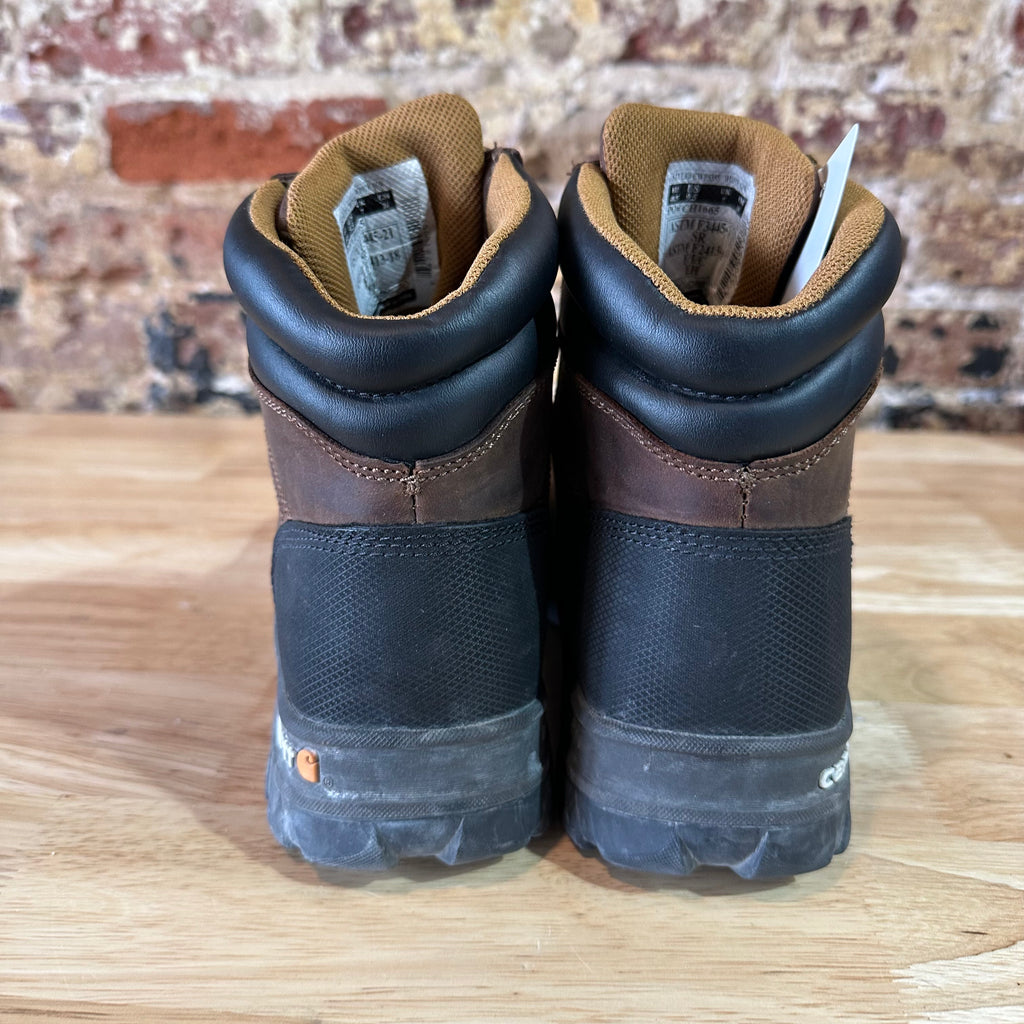 Carhartt Work Boots Women 9.5 Rugged Flex 6" Composite Toe Brown Leather CWF5355