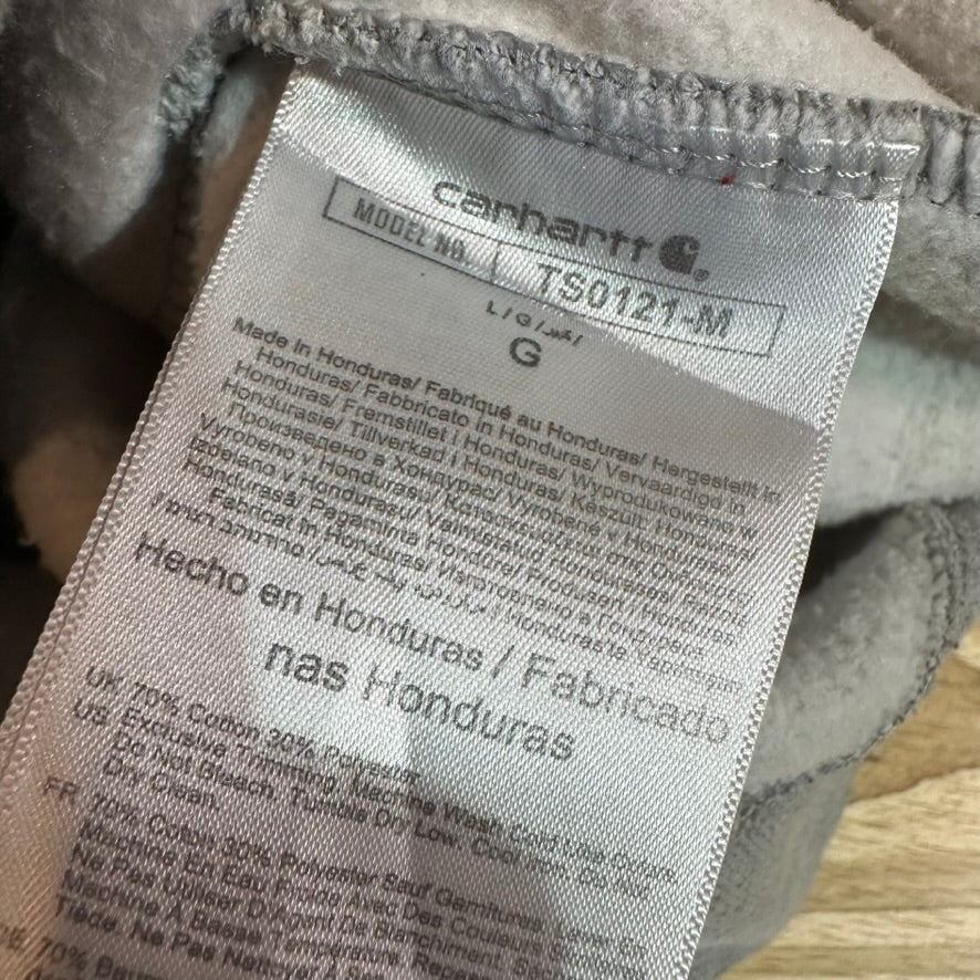 Carhartt Men's Large Gray Hoodie