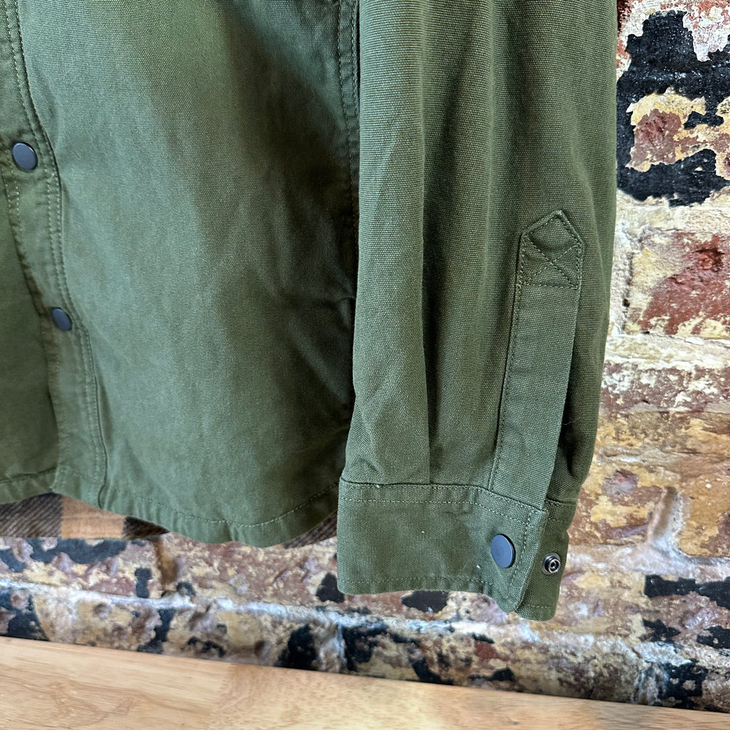 Carhartt Mens Medium Green Flannel Shirt