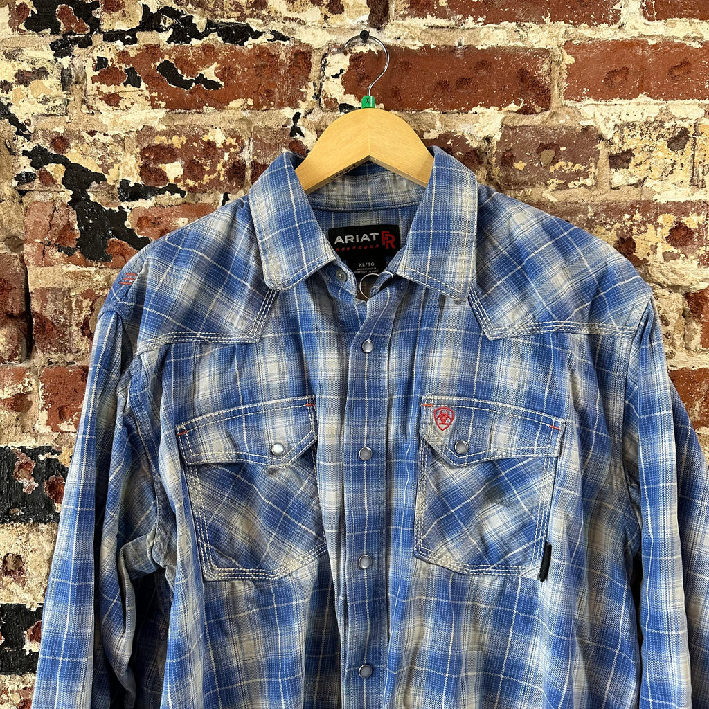 Ariat FR Mens XL Long Sleeve Button Up
