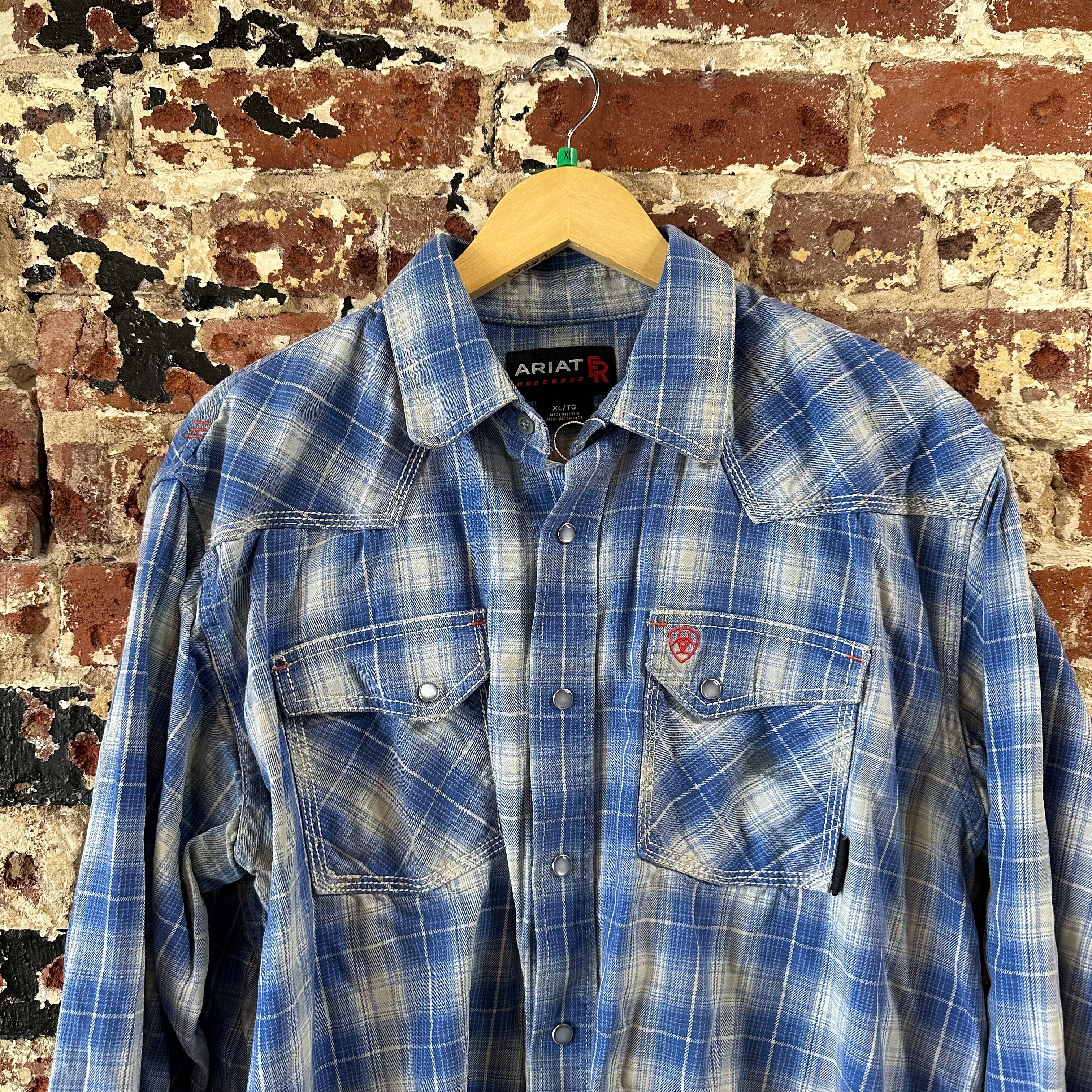 Ariat FR Mens XL Long Sleeve Button Up