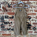 Oshkosh Corduroy Baby Toddler Overalls 18 months 18M Tan