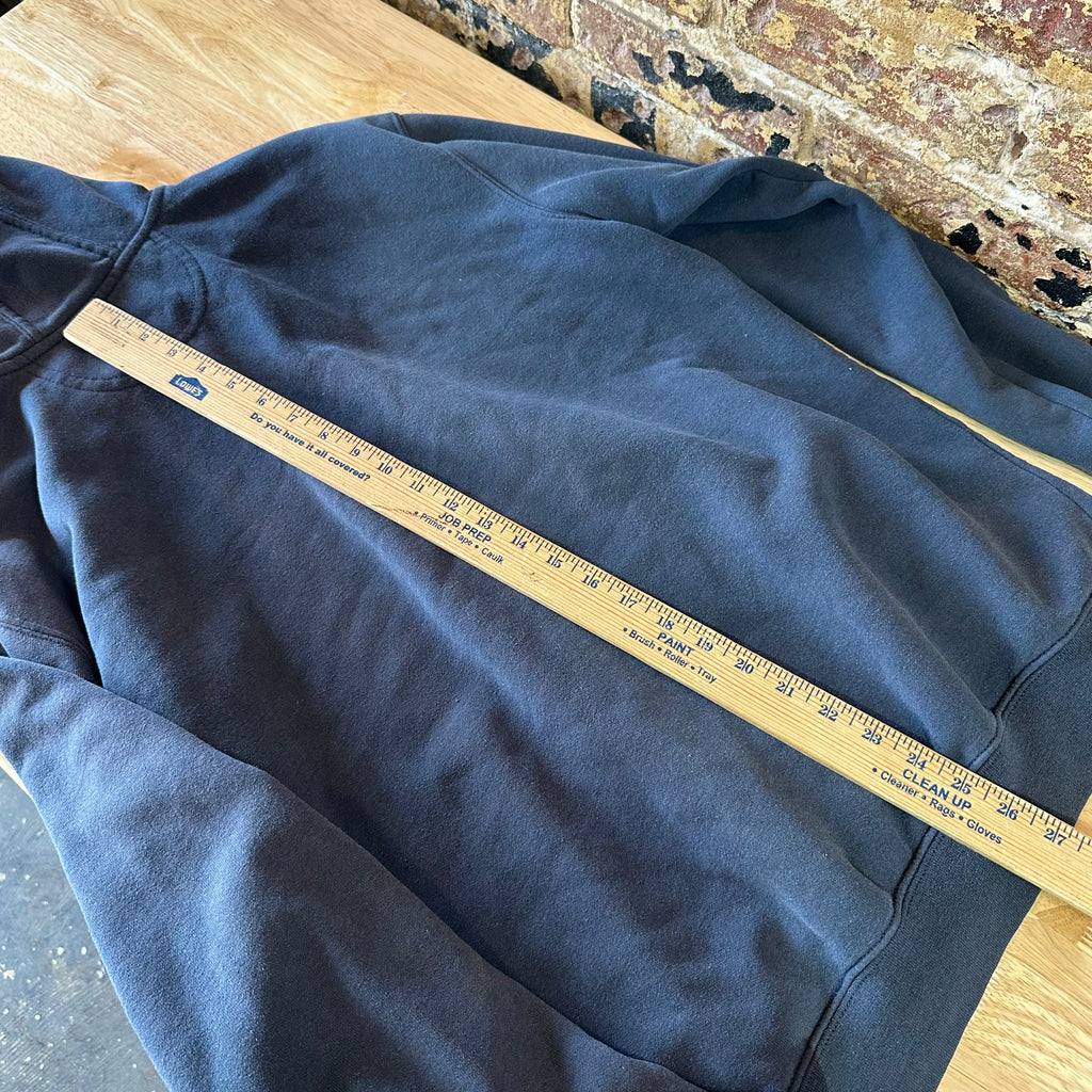 Carhartt K122 NVY Hoodie Sweatshirt Blue Mens Size Large Full Zip