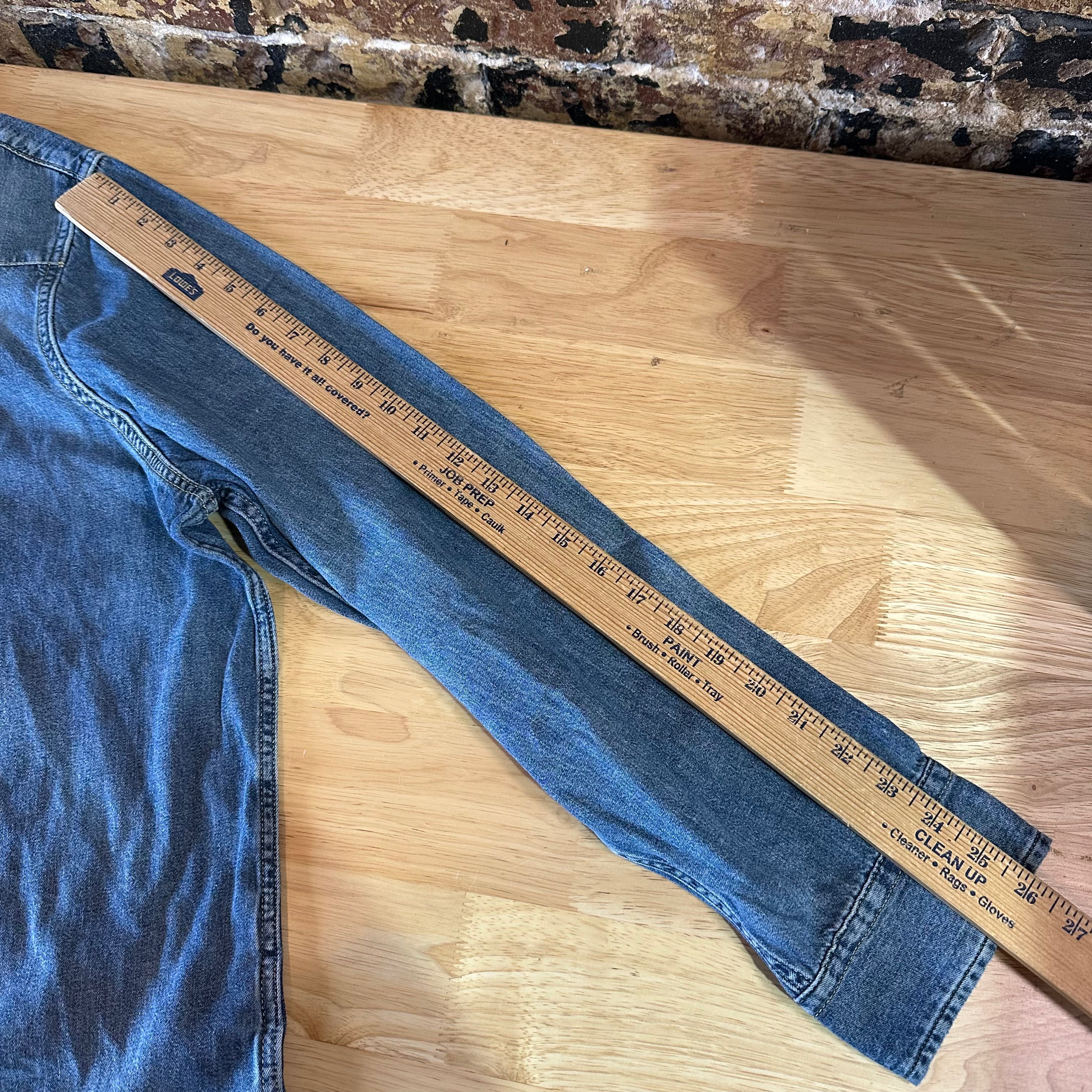 Levi's Mens 3XL Pearl Snap Western Jean Shirt NEW