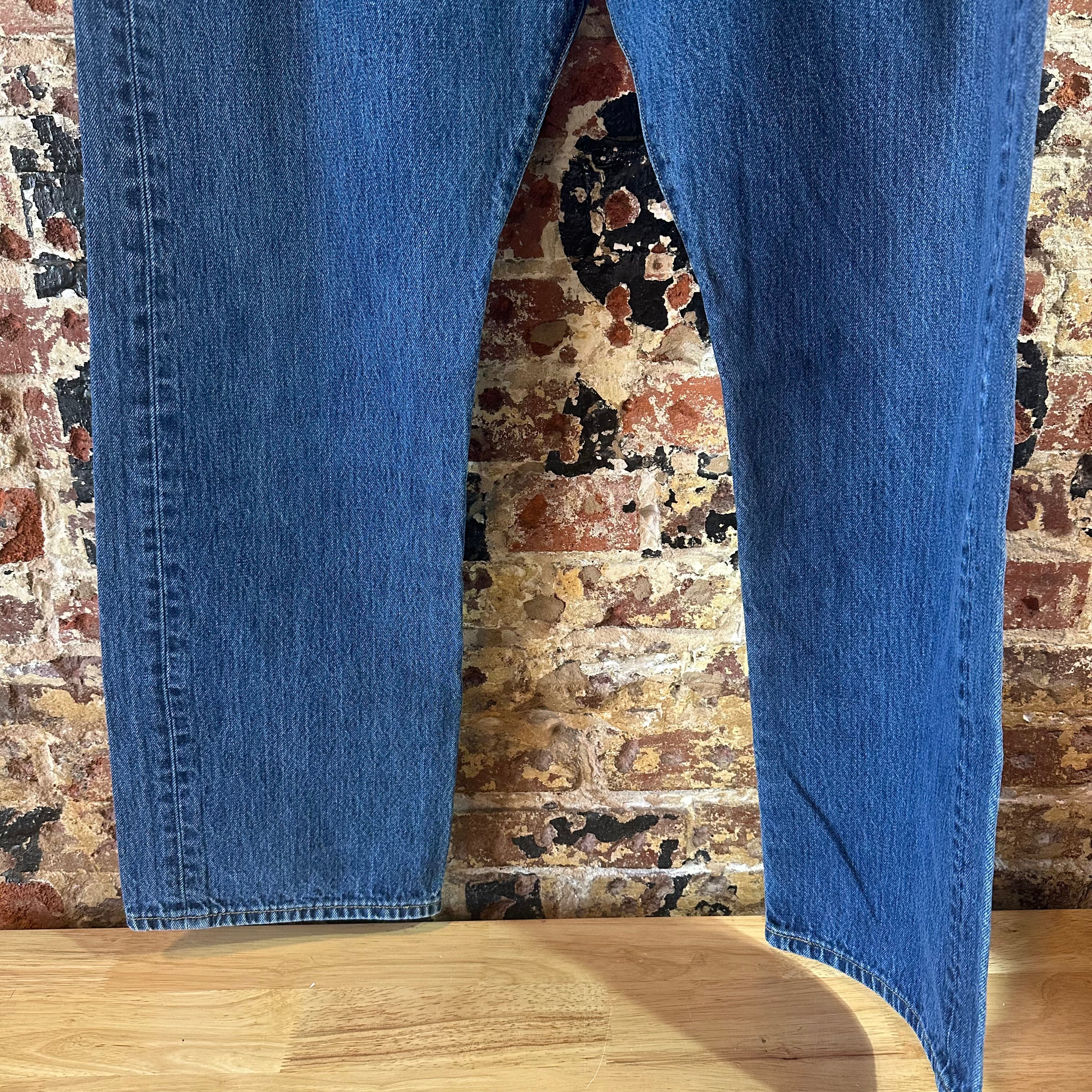 Levi's 501 Mens 40x30 Blue Jeans