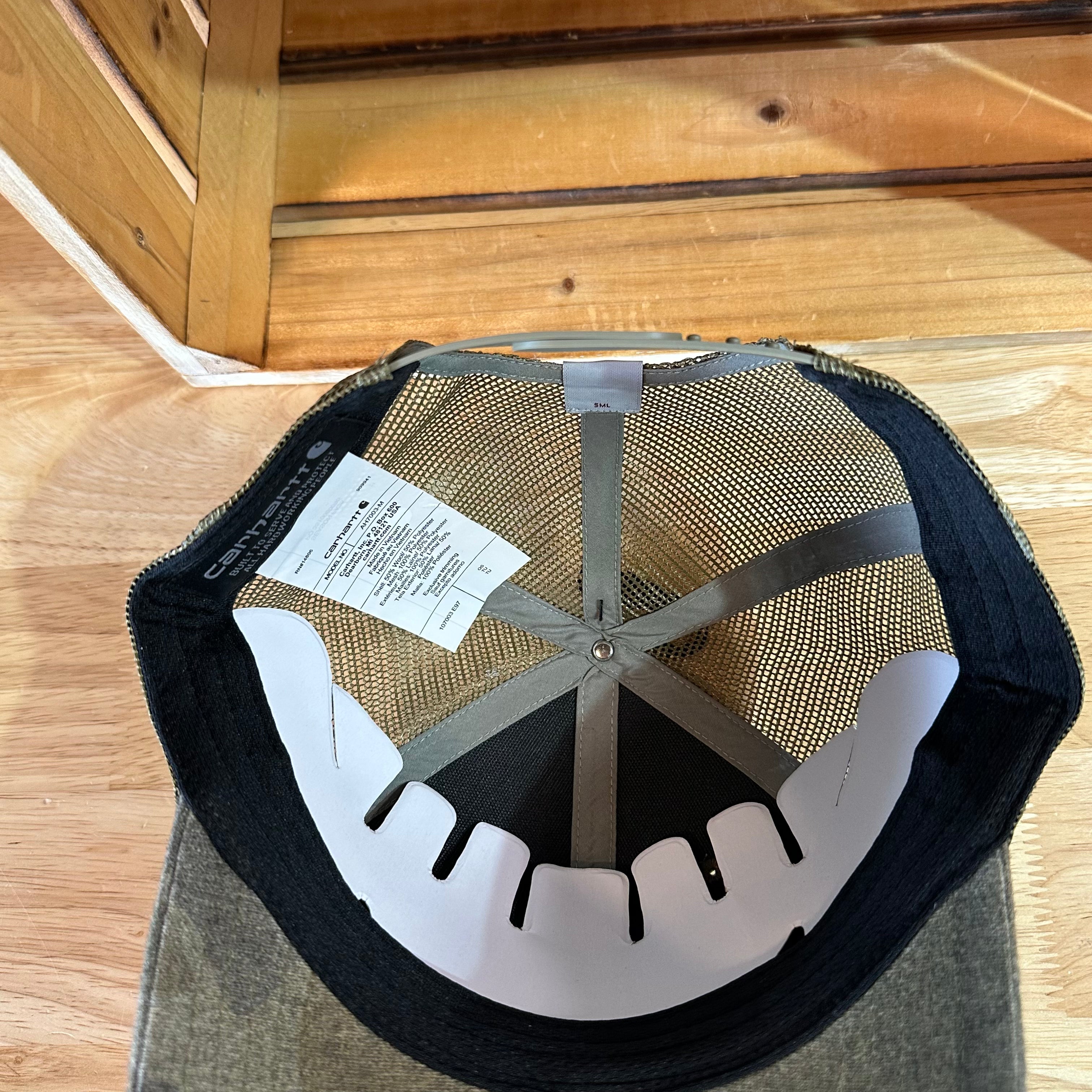 Carhartt Green Camo Hat NEW