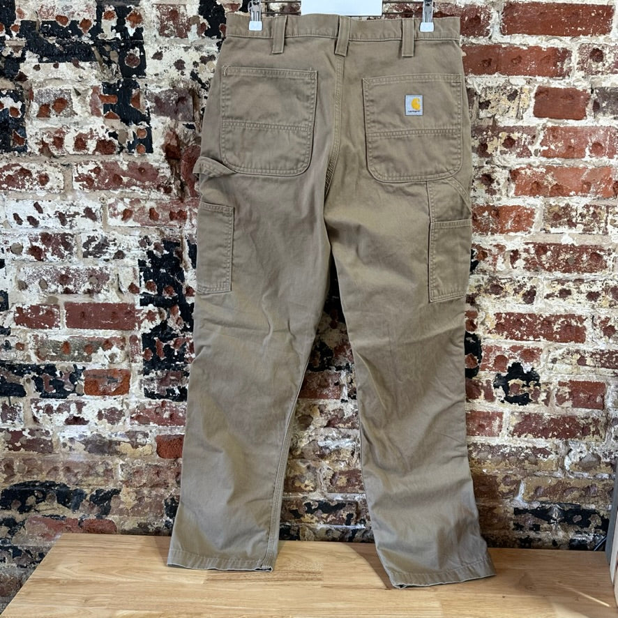 Carhartt Mens 32x32 Tan Pants