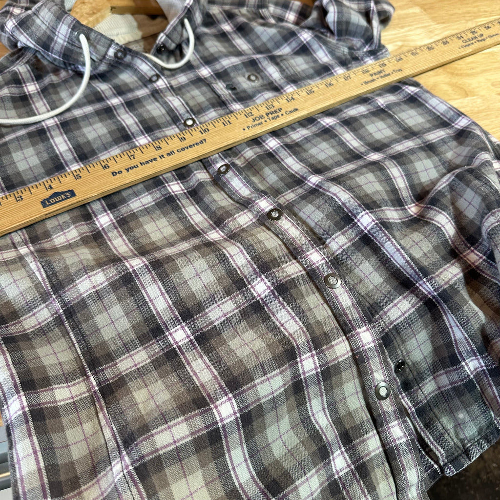 Carhartt Womens Small Button Up Flannel Shirt