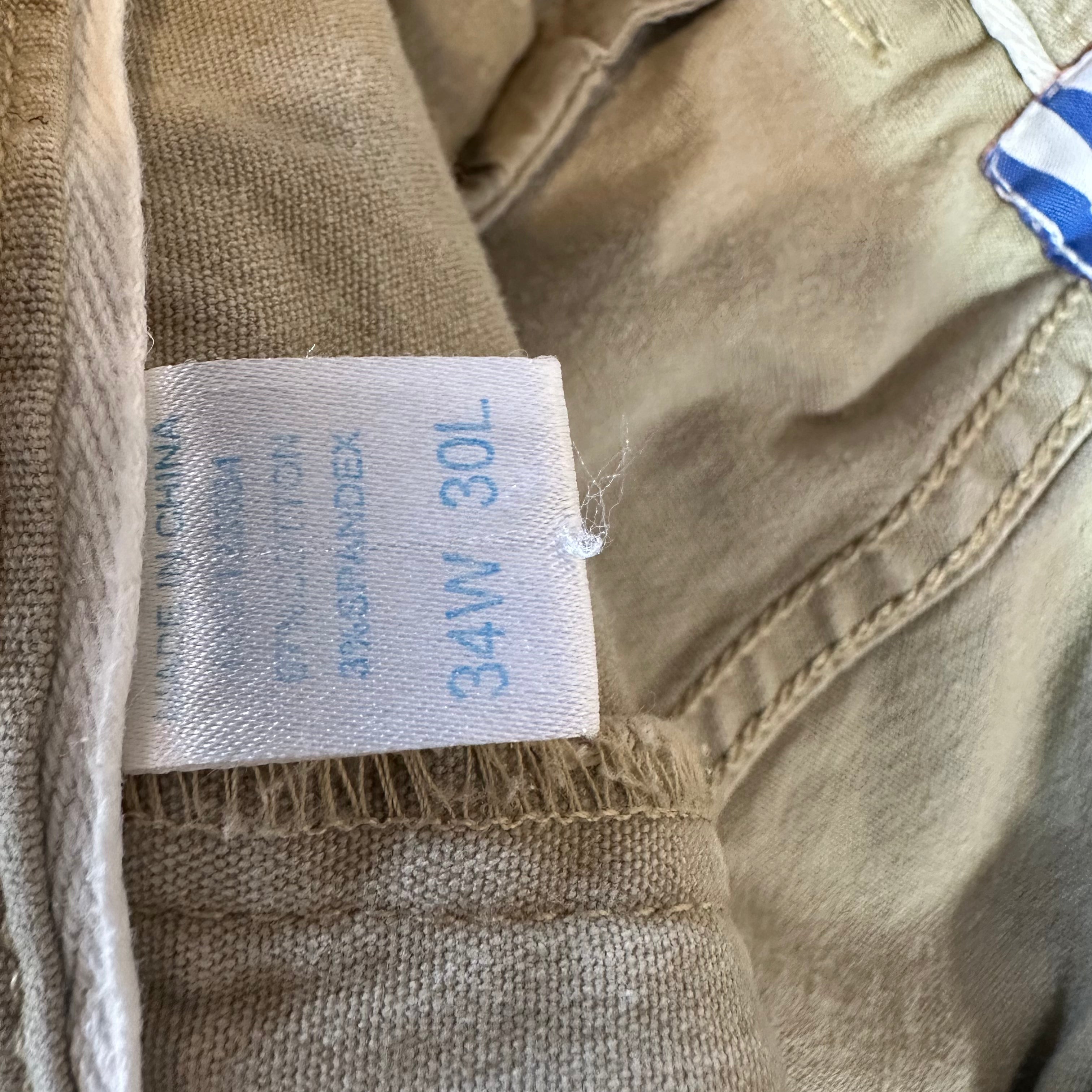 Southern Tide Mens 34x29 Tan Pants