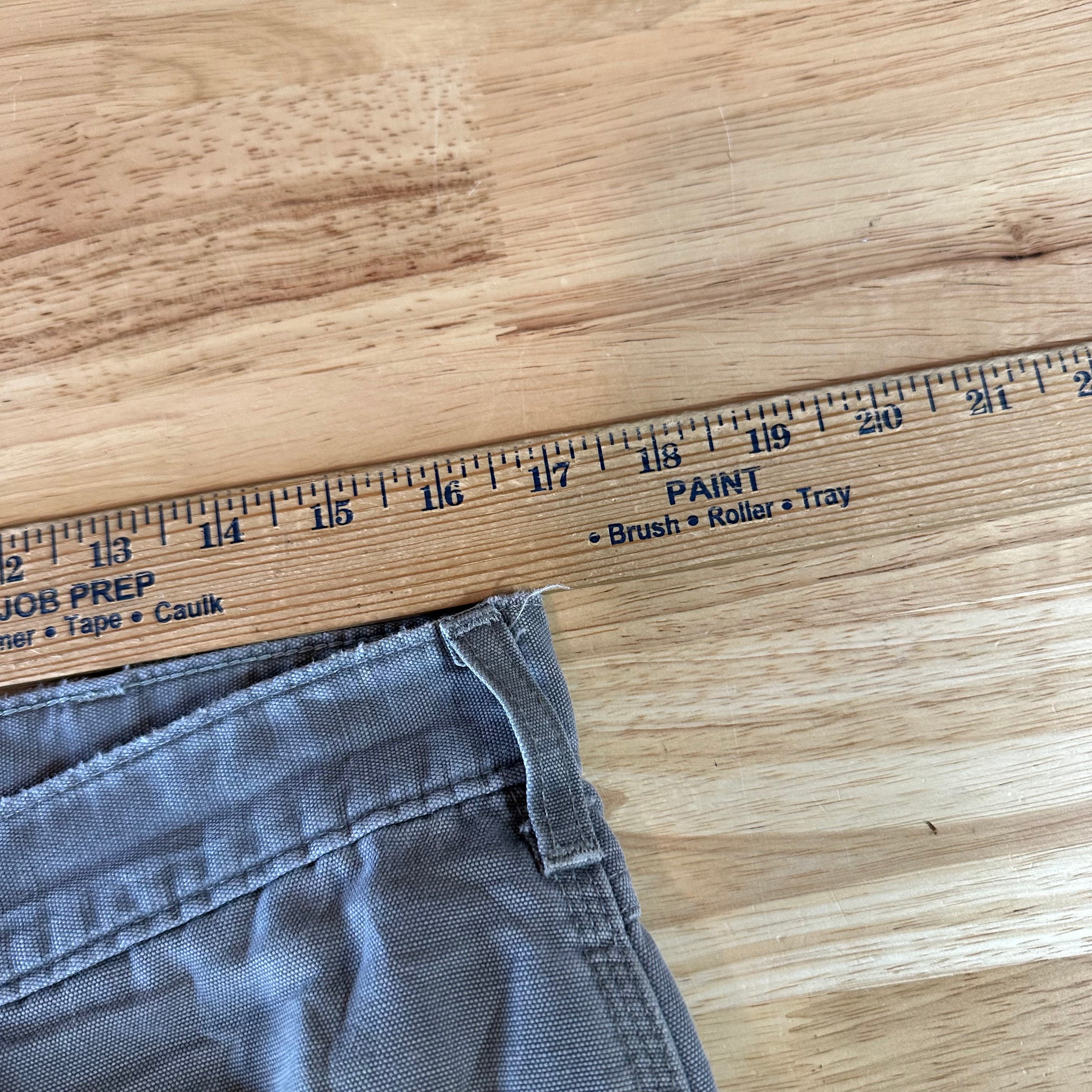Carhartt Mens 34x34 Gray Pants