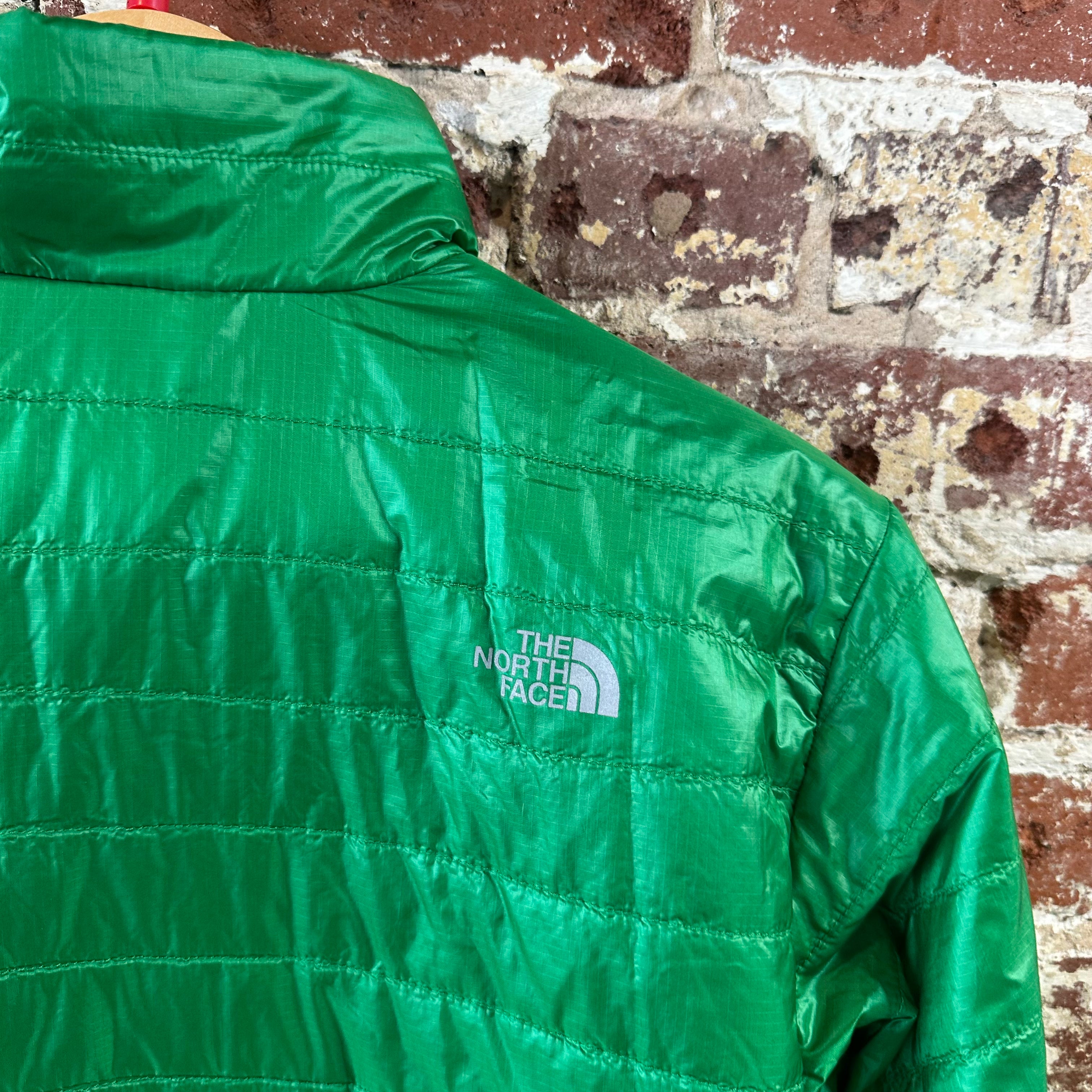 North Face Boys Large Green Jacket