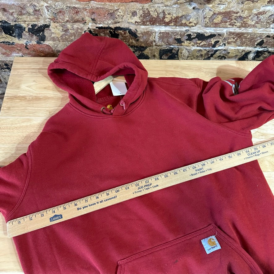 Carhartt Men's Large Tall Red Hoodie