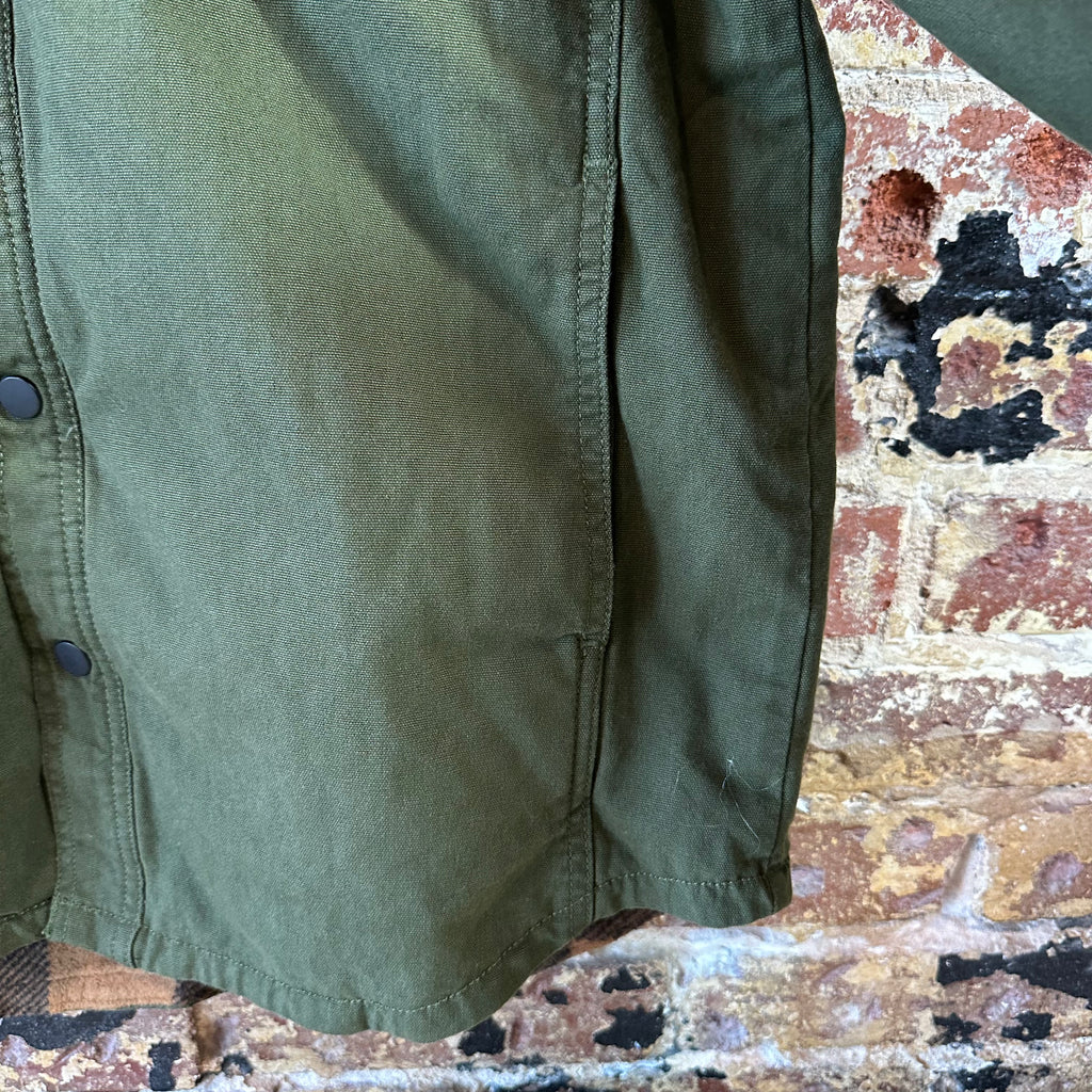Carhartt Mens Medium Green Flannel Shirt