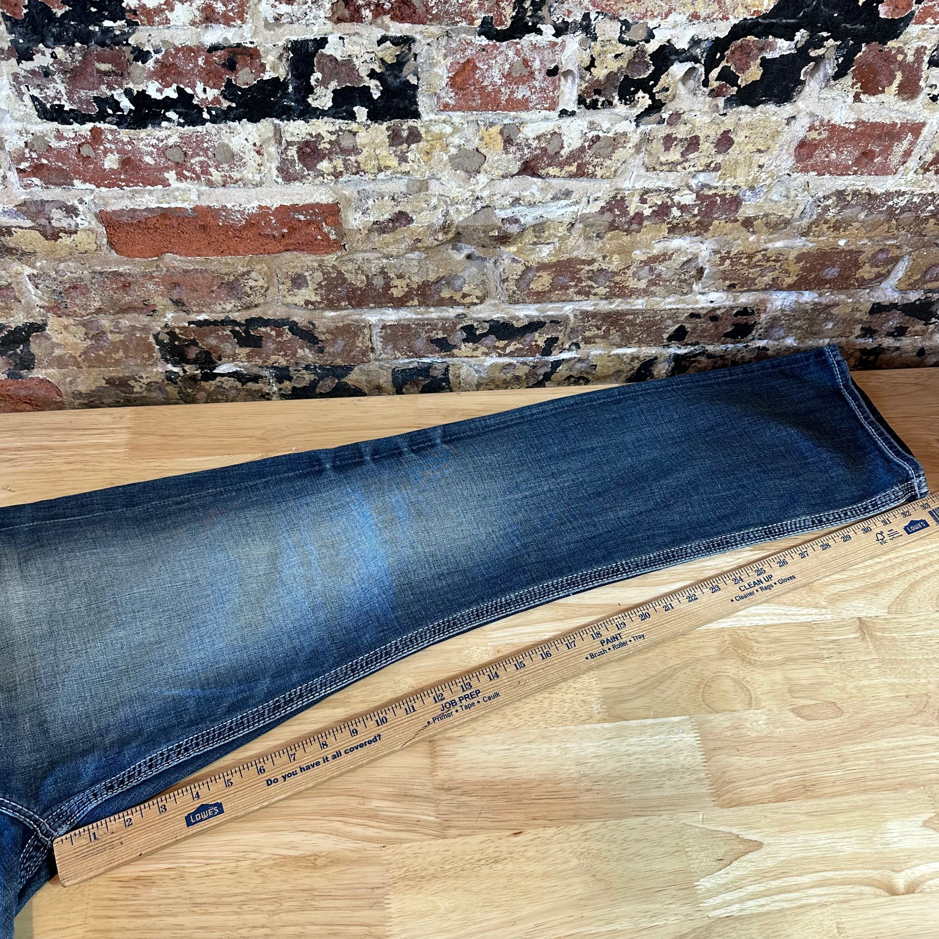 BKE Tyler Mens 36x34 Blue Jeans