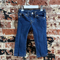 True Religion Jeans Toddler 2T Blue Geno Slim Straight Leg Denim