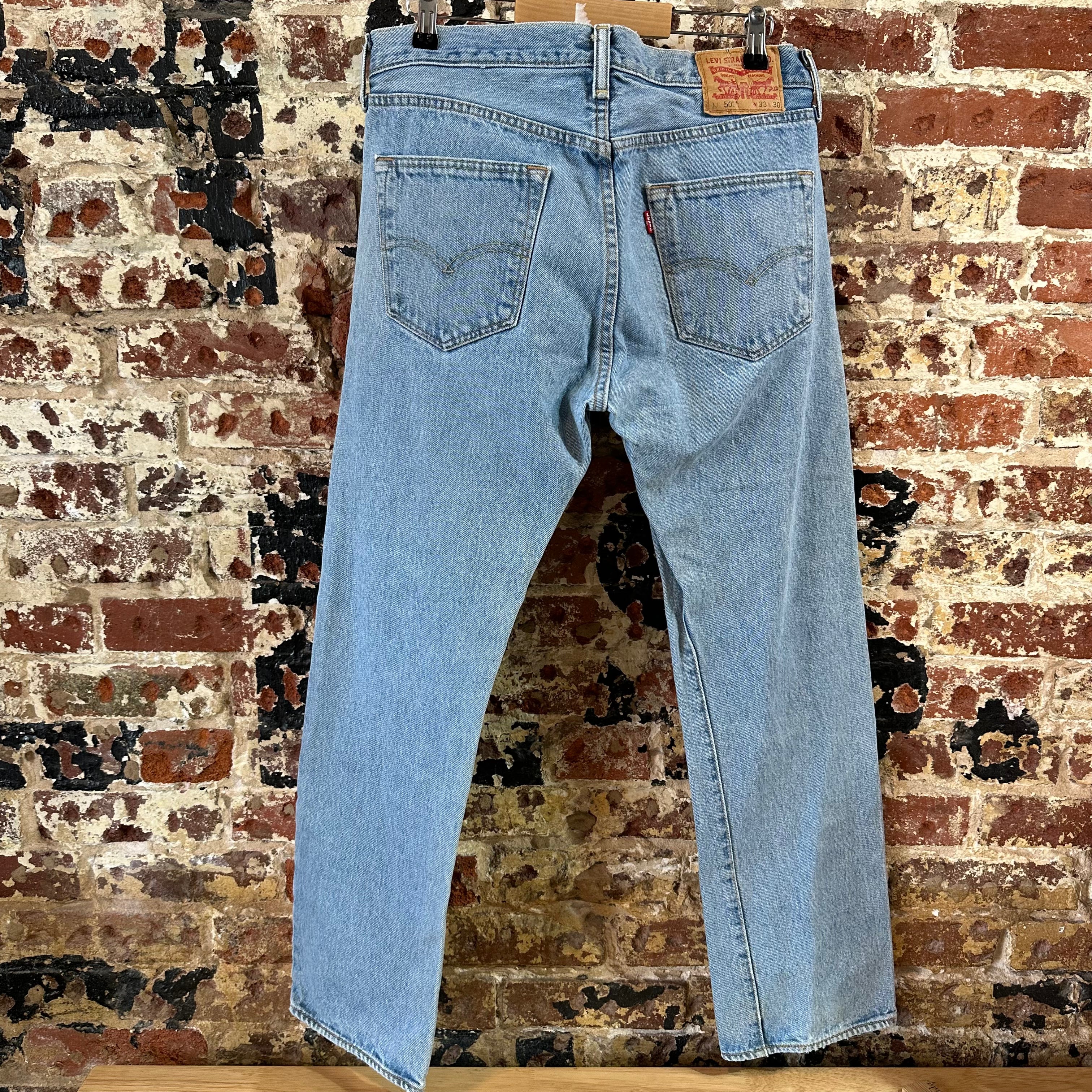 Levi's 501 Mens 33x30 Blue Jeans