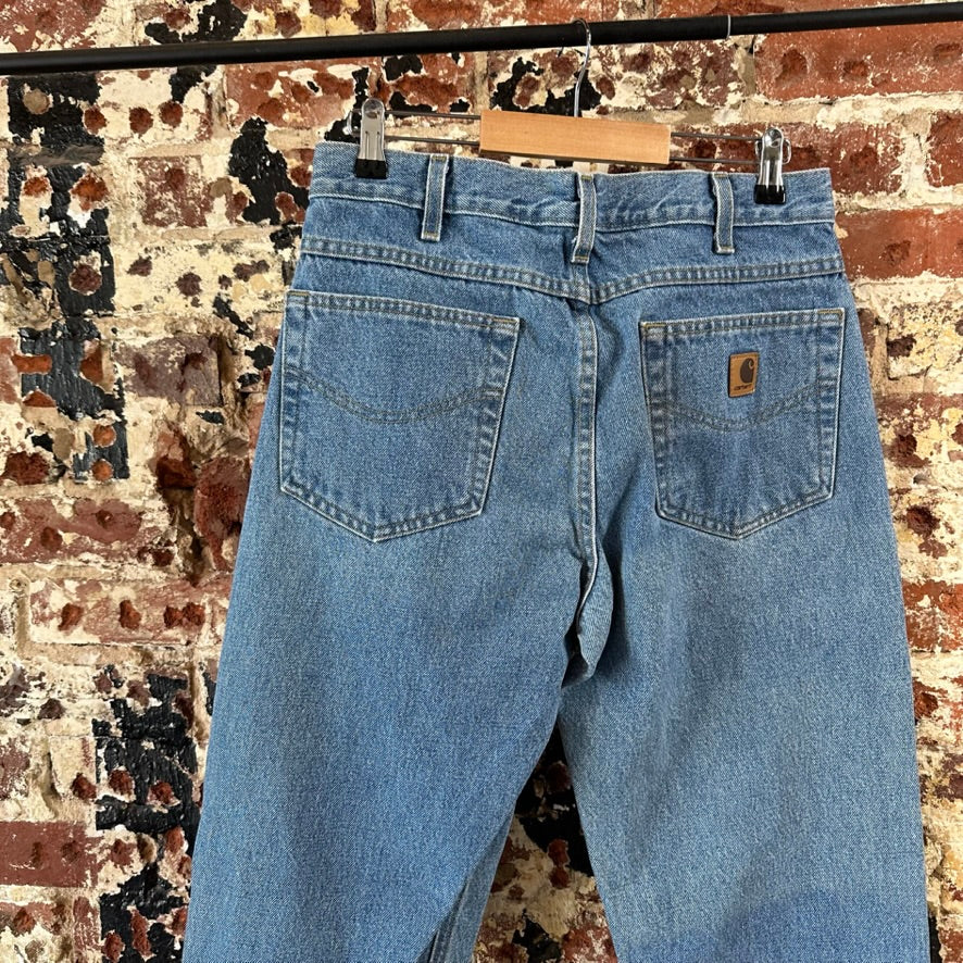 Carhartt B17 Mens 32x32 Blue Jeans