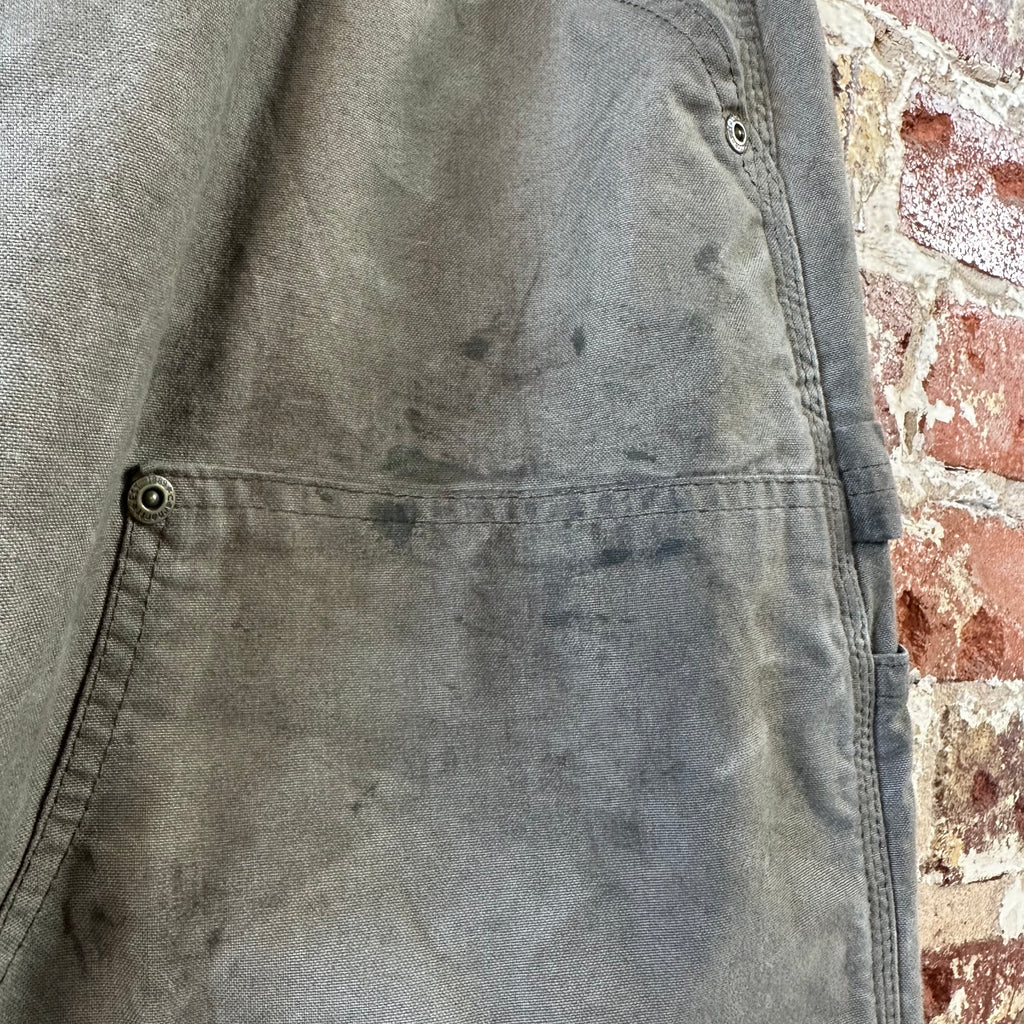 Carhartt Mens 34x32 Light Brown Double Knee Pants