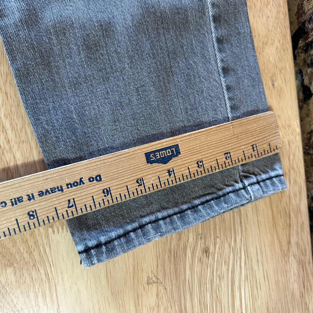 Levi's 514 Slim Straight Gray Jeans Mens 32x34