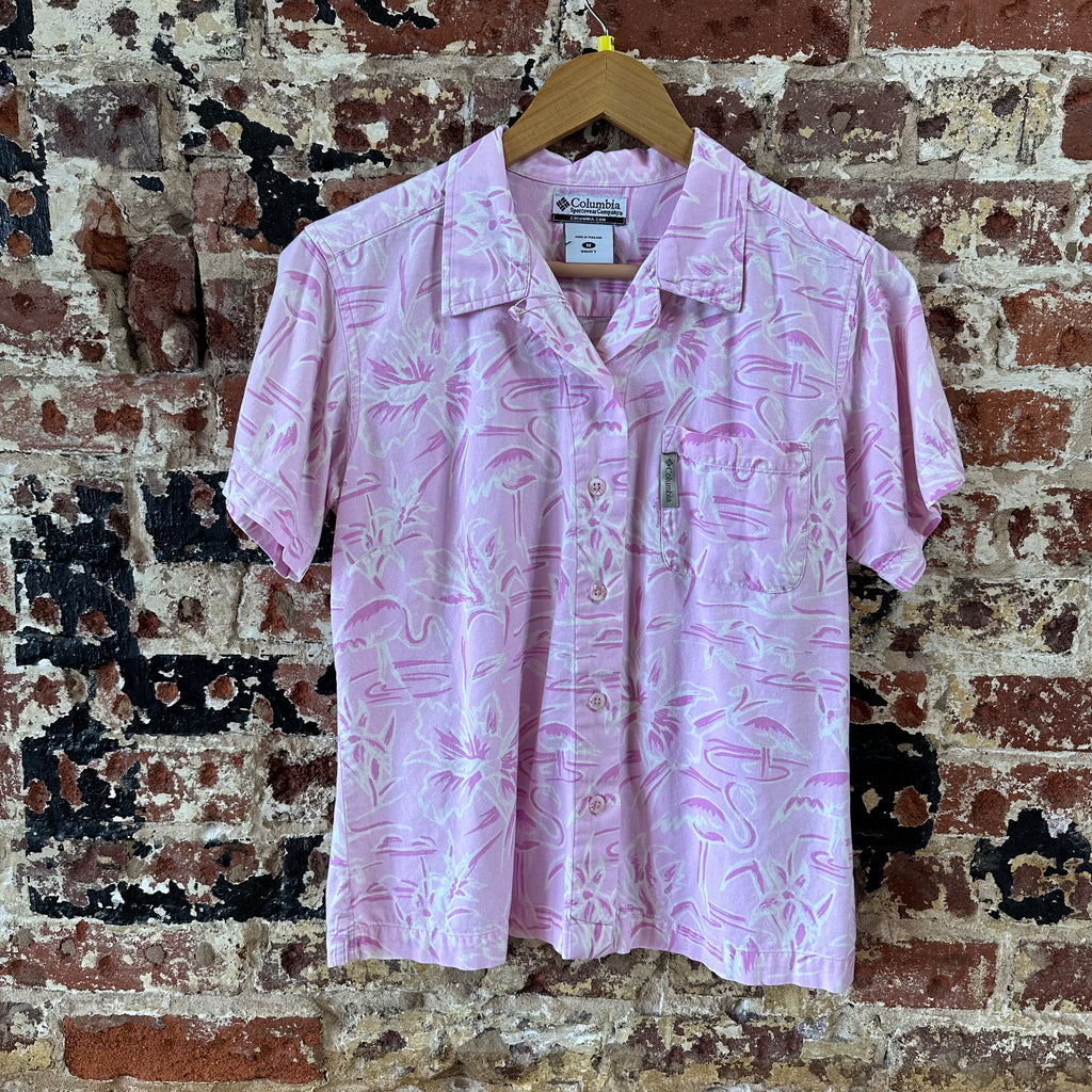 Columbia Womens Medium Button Up Shirt