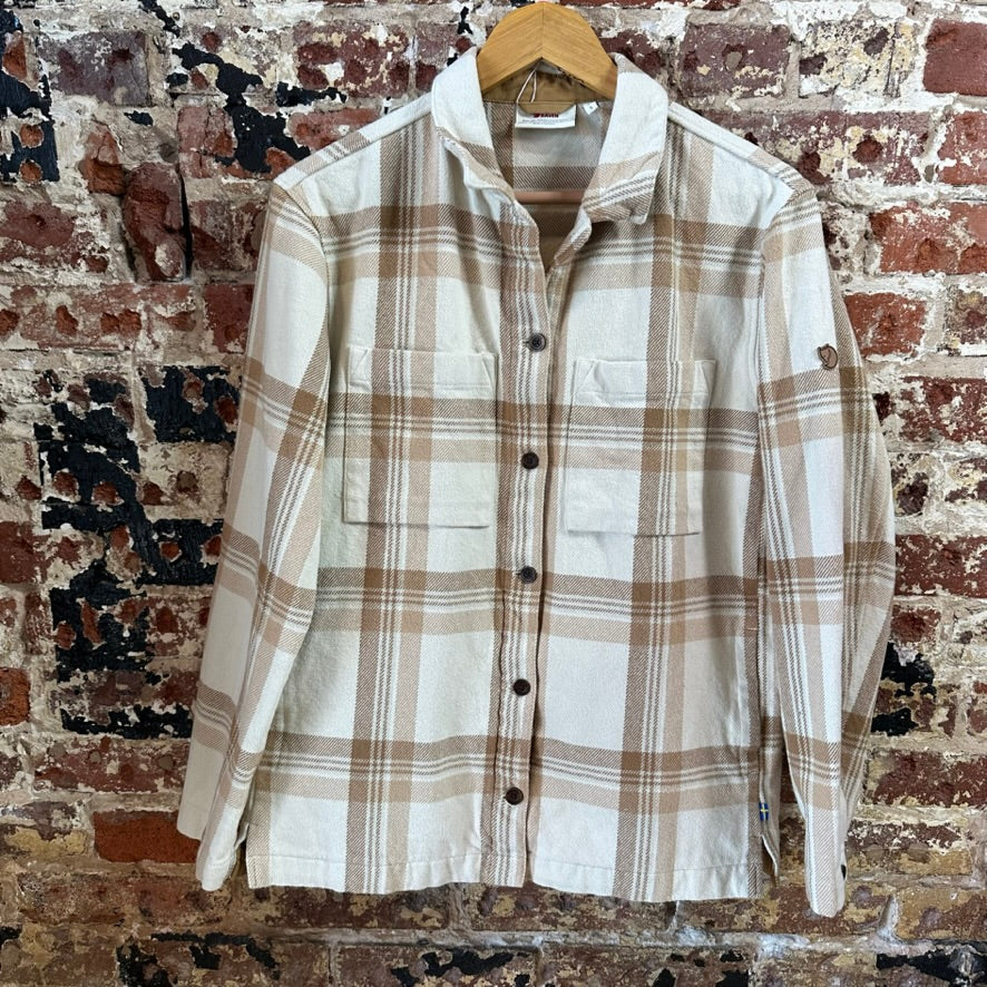 FJall Raven Flannel Shacket Shirt Womens Small