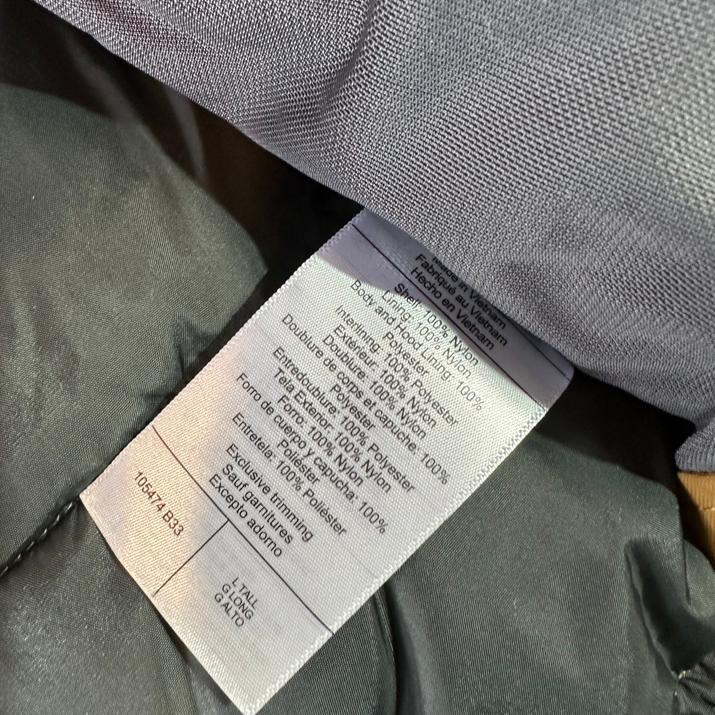 Carhartt Montana Jacket Mens Large Tall LT Rain Defender Oak brown NEW