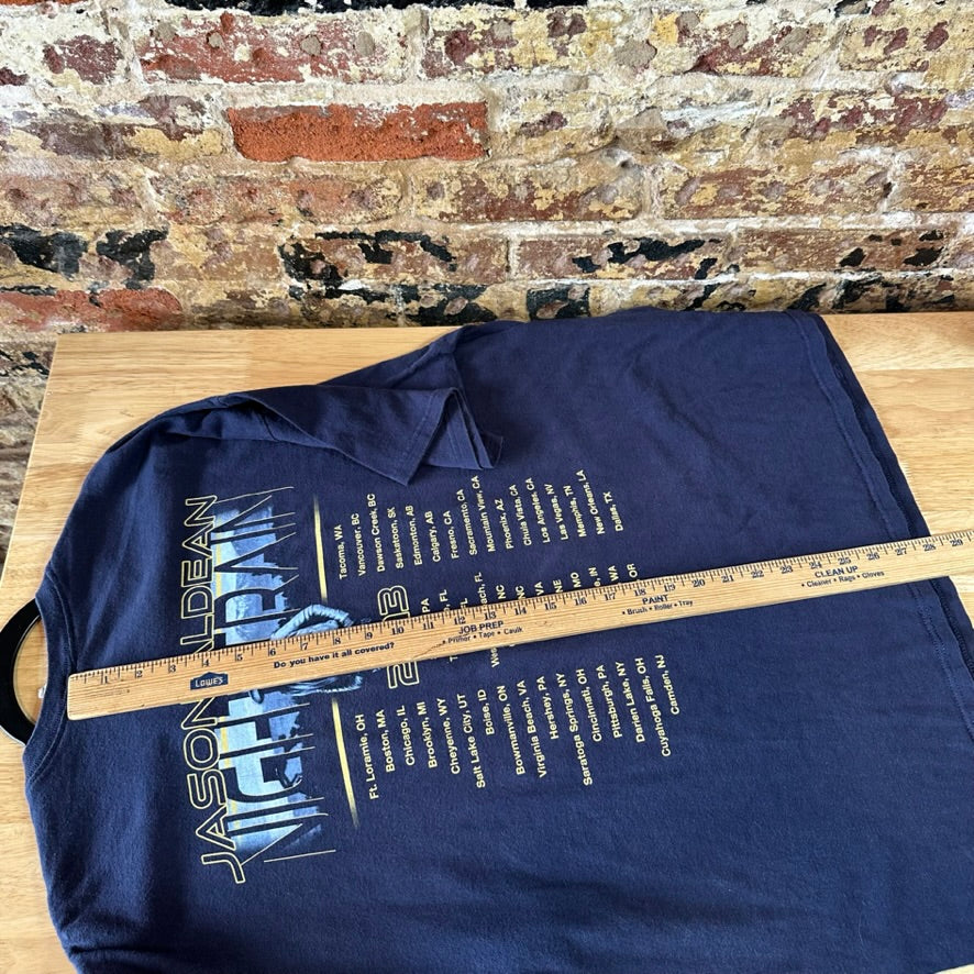 Jason Aldean S/S Blue T-Shirt Men's 2XL