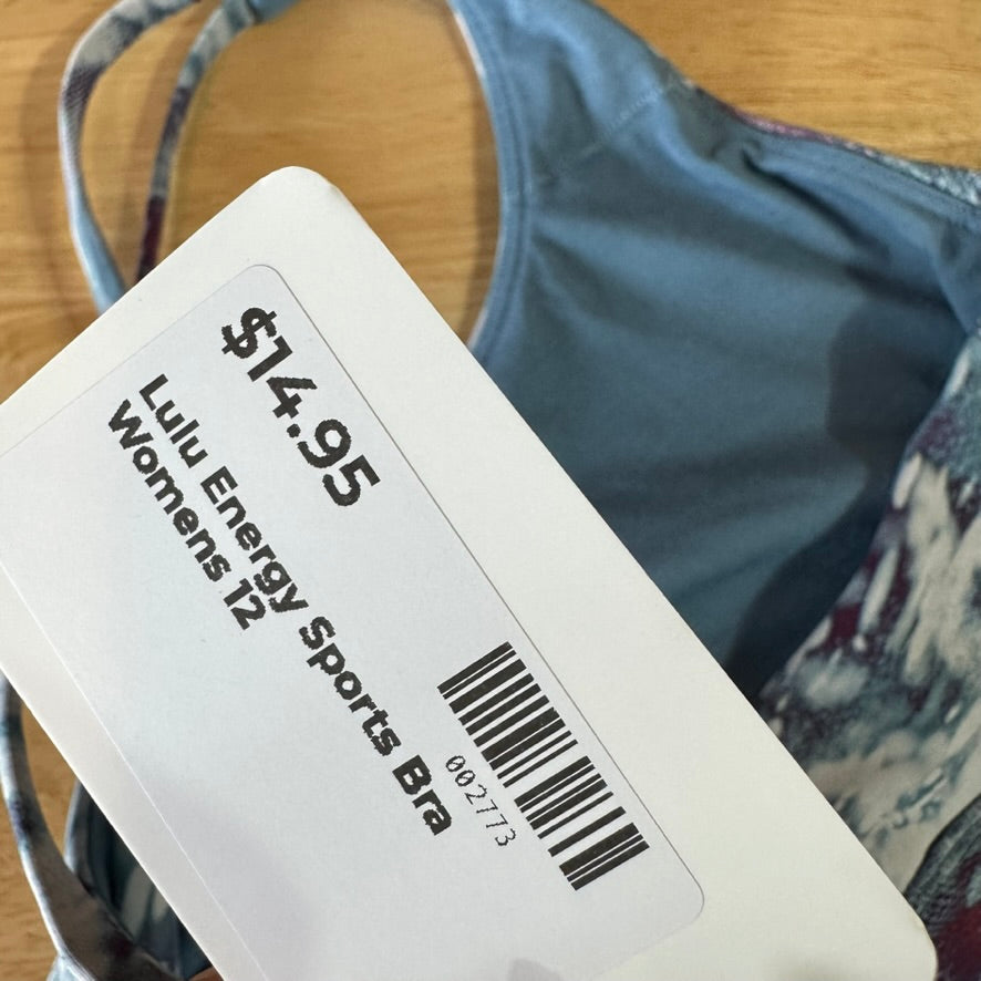 Lululemon Womens 12 Energy Bra