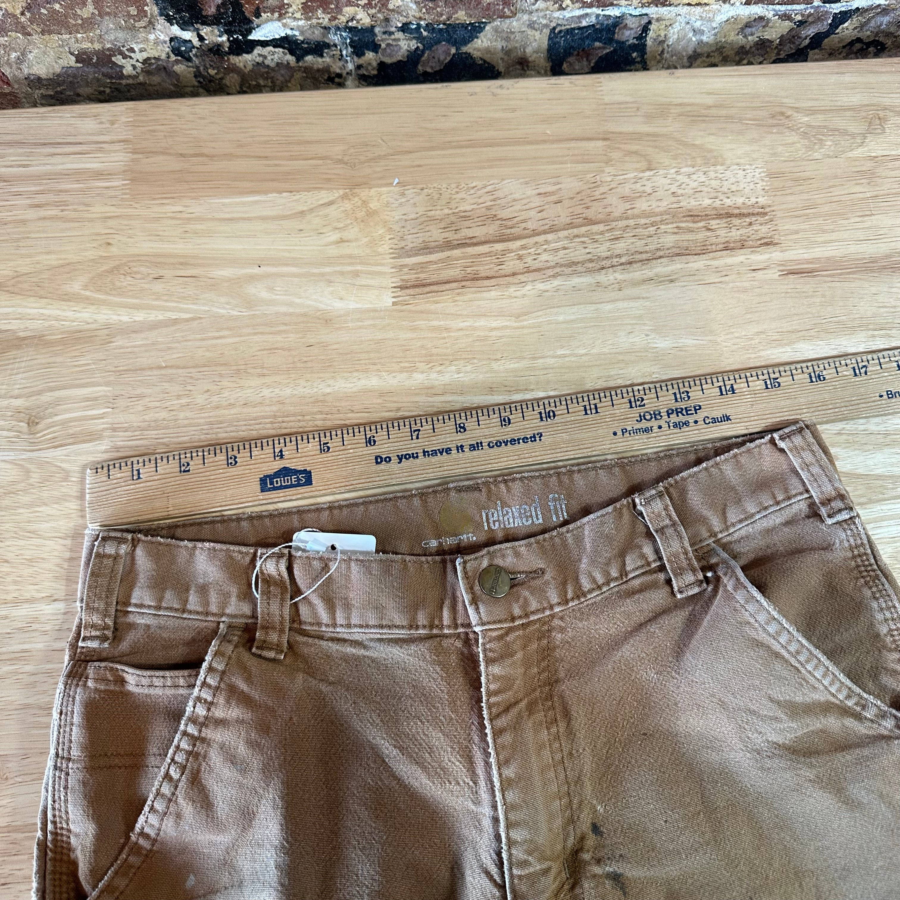 Carahrtt Mens 31x34 Brown Pants