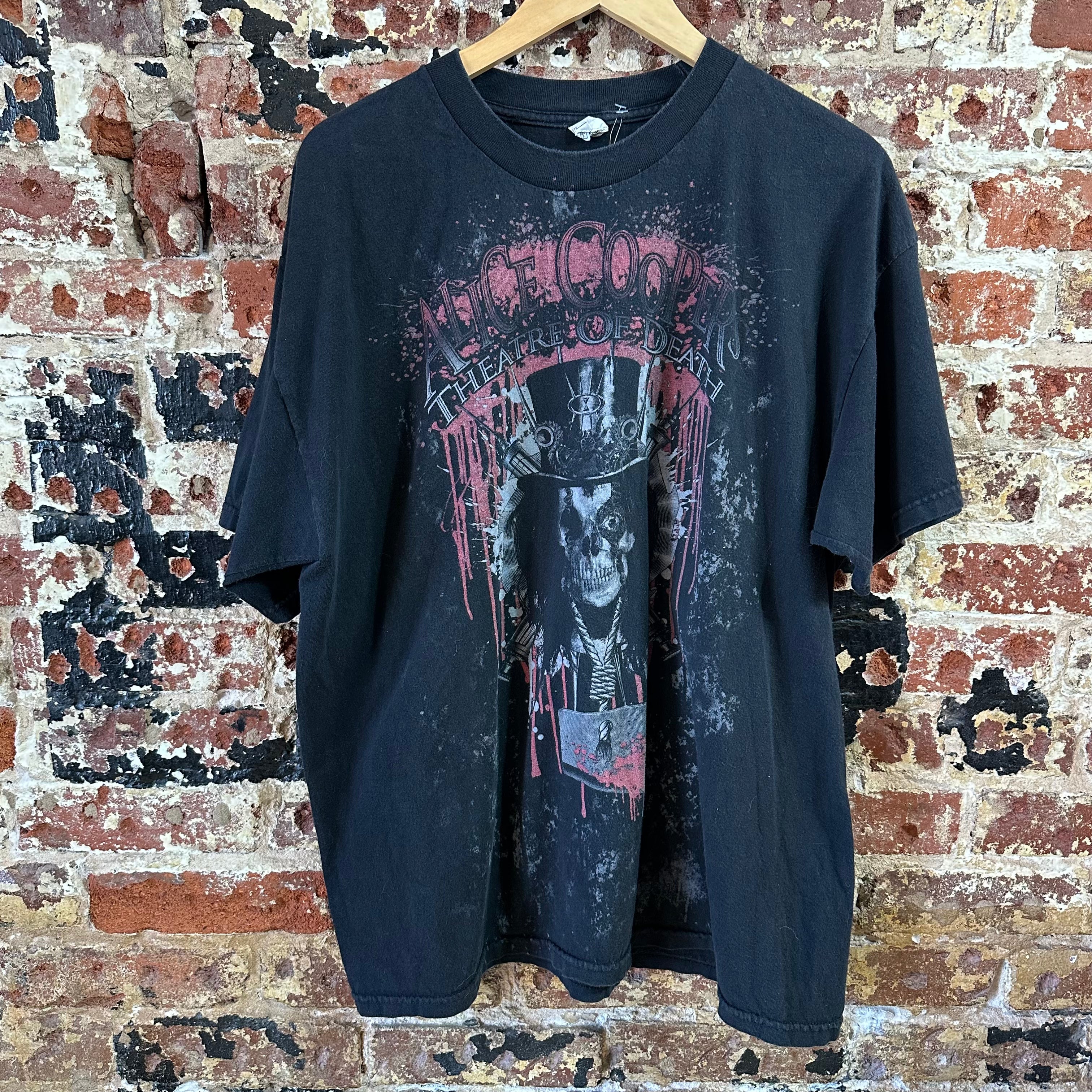 Alice Coopers Men's XL S/S Black T-Shirt