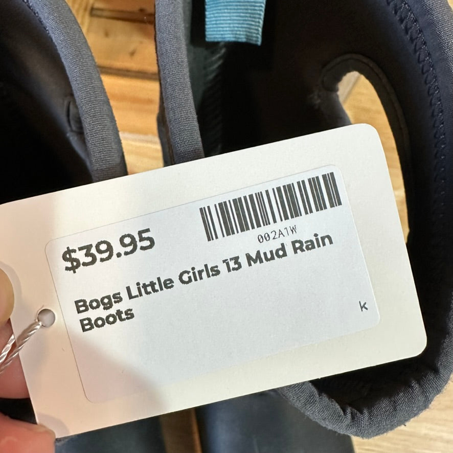 Bogs Rain Boots Little Girls 13