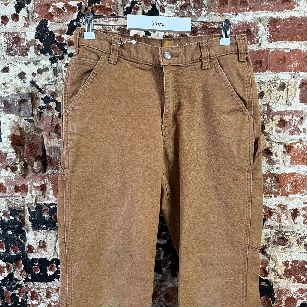 Carhartt Mens 30x32 Brown Pants