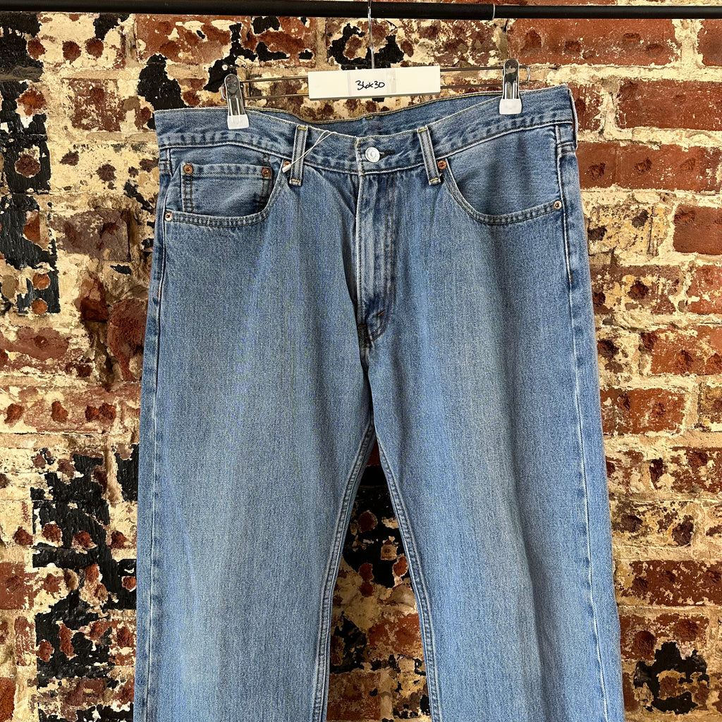 Levi's 505 Mens 36x30 Blue Jeans