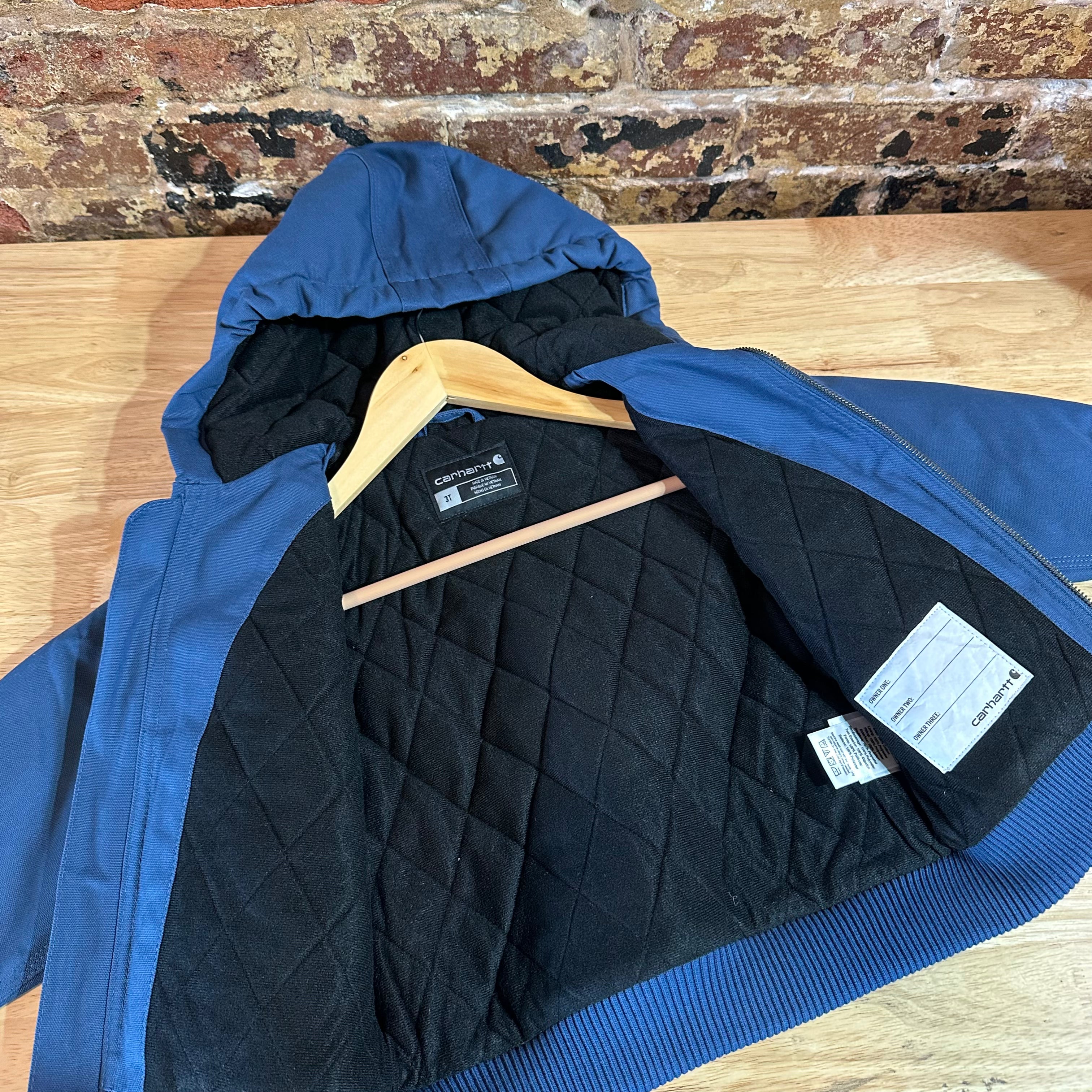 Carhartt Boys 3T Blue Jacket NEW