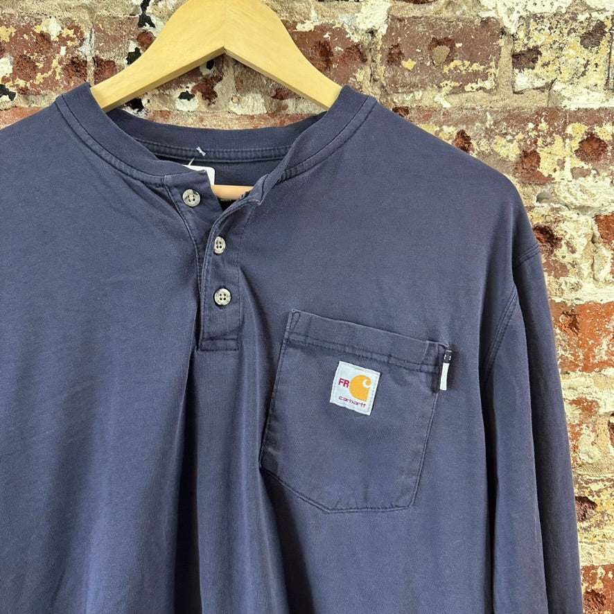Carhartt FR Mens Medium Henley T-Shirt