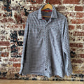 Cabela's Shirt Mens XL Long Sleeve Button Vented Gray Plaid Outdoor