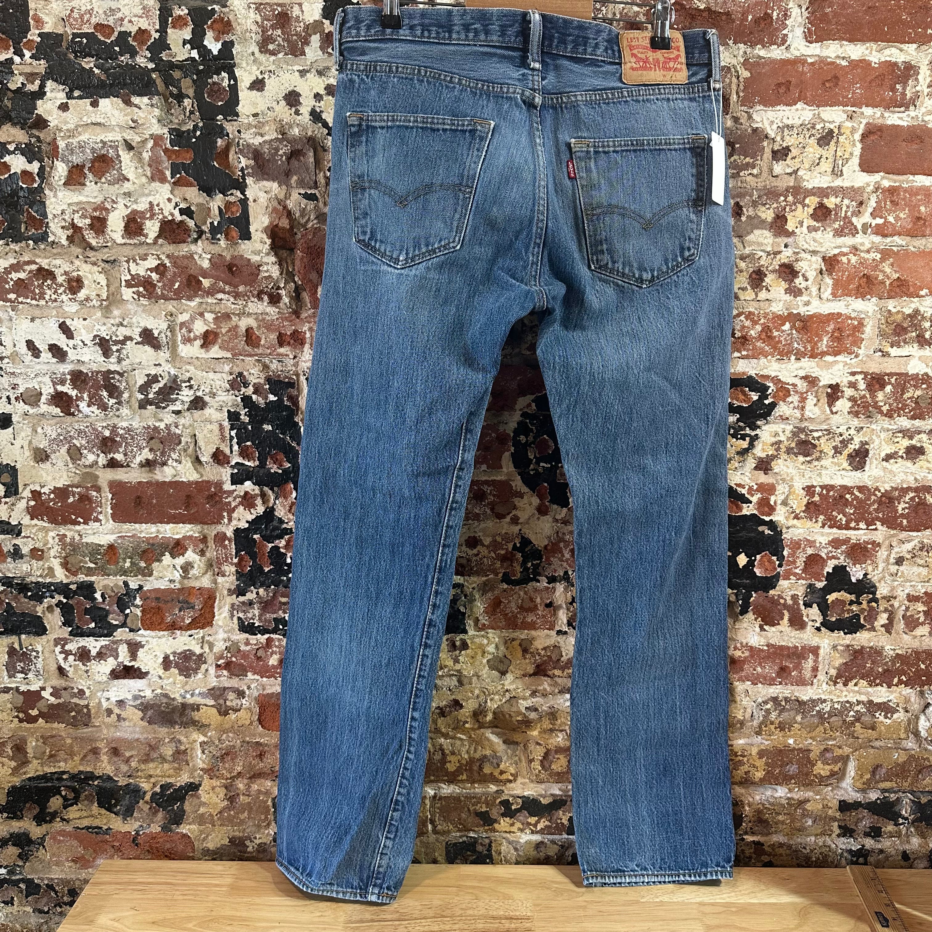 Levis 501 Mens 34x34 Blue Jeans