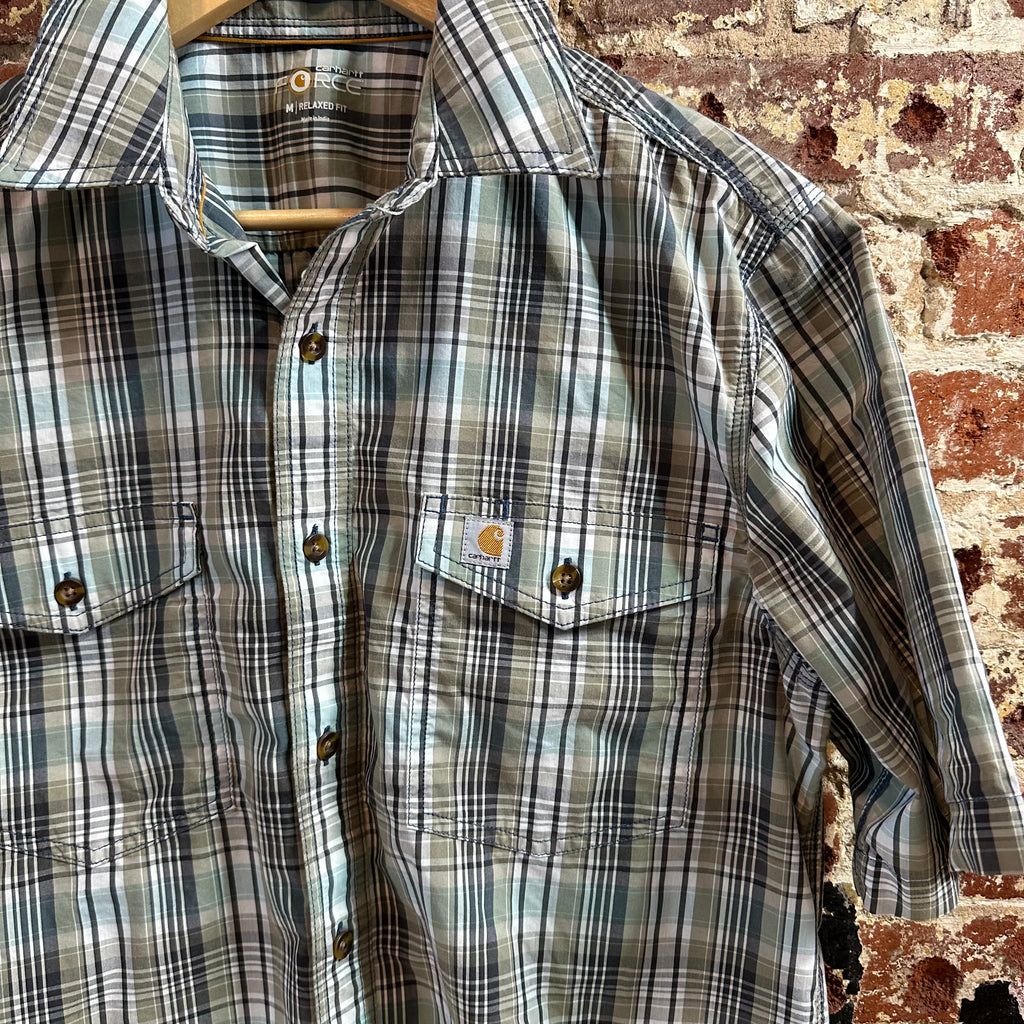 Carhartt Button Up Shirt Mens Medium