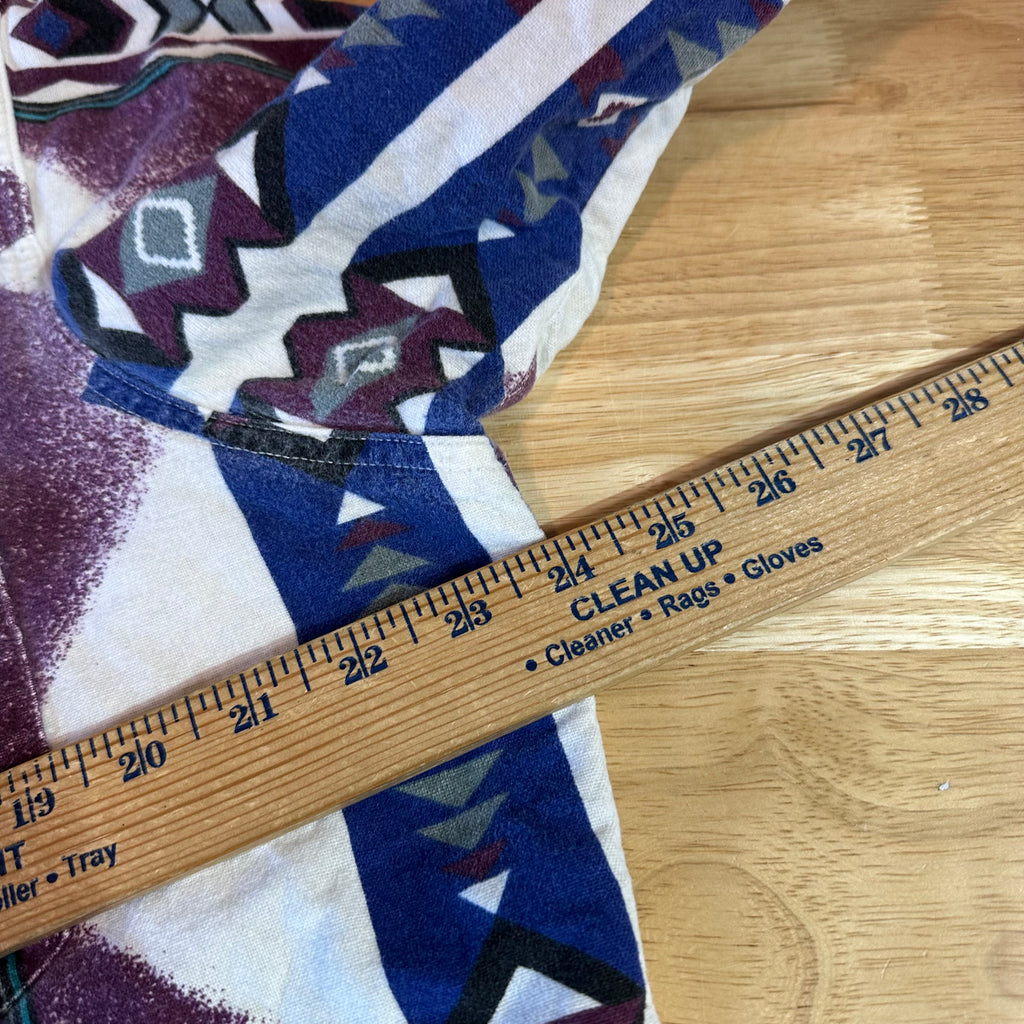 VTG Wrangler Men's Large Aztec Western Shirt