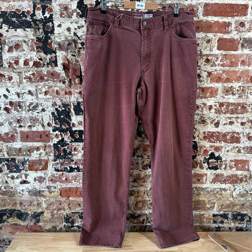 Carhartt Mens 38x34 Red Pants