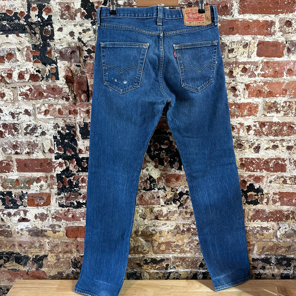 Levi's 501 Mens 32x34 Blue Jeans