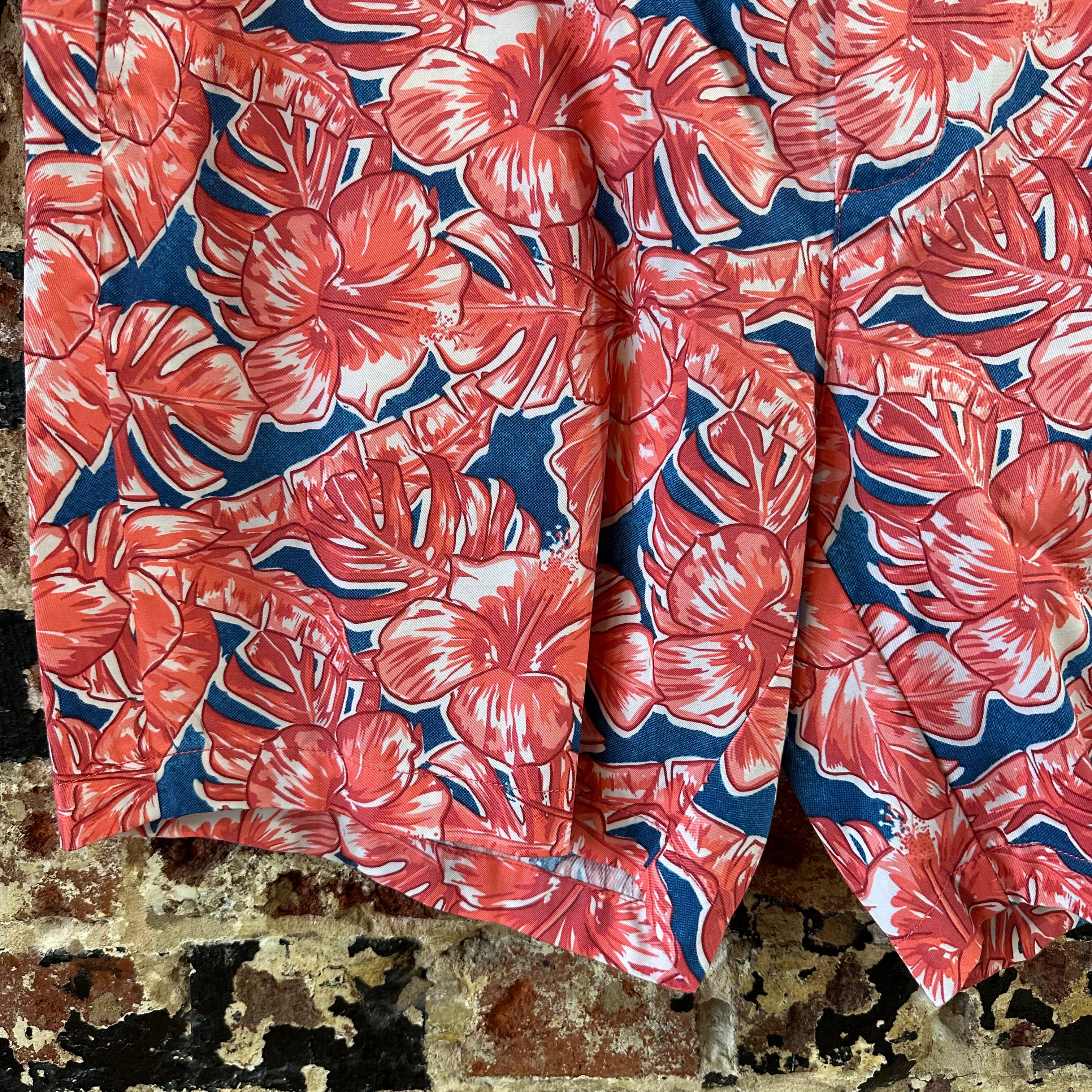 Vineyard Vines Shorts Mens 40 Pink Floral Performance Breaker Shorts Golf Preppy