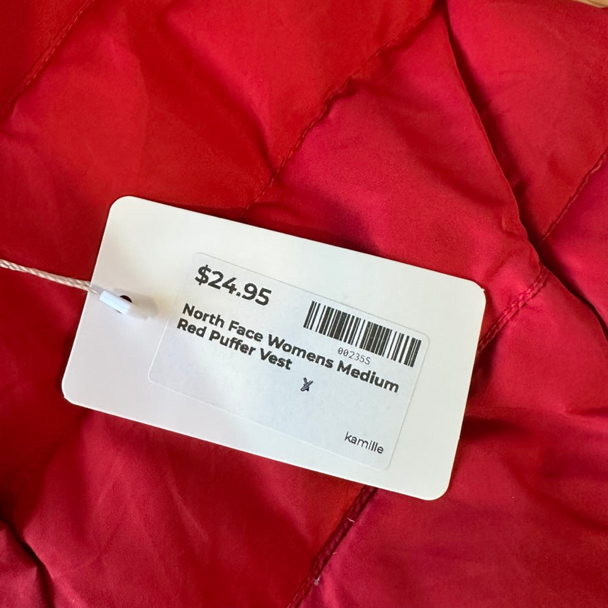 Columbia Vest Womens Medium Down Puffer Sleeveless Casual Zip Pockets Outdoors