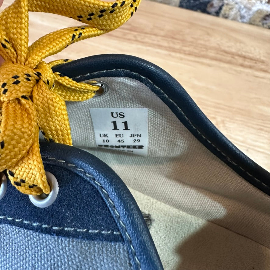 Fronteer Mens 11 Blue Shoes